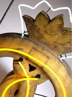 Early Danish Double Sided Neon Bakery Sign