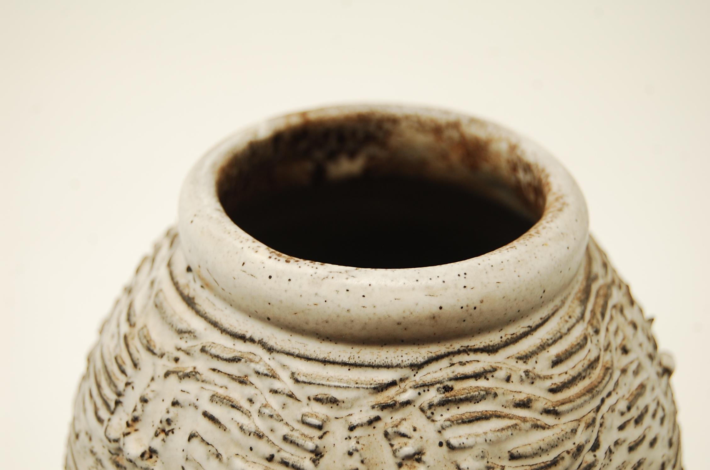 American Early Design Technics Pottery Vase