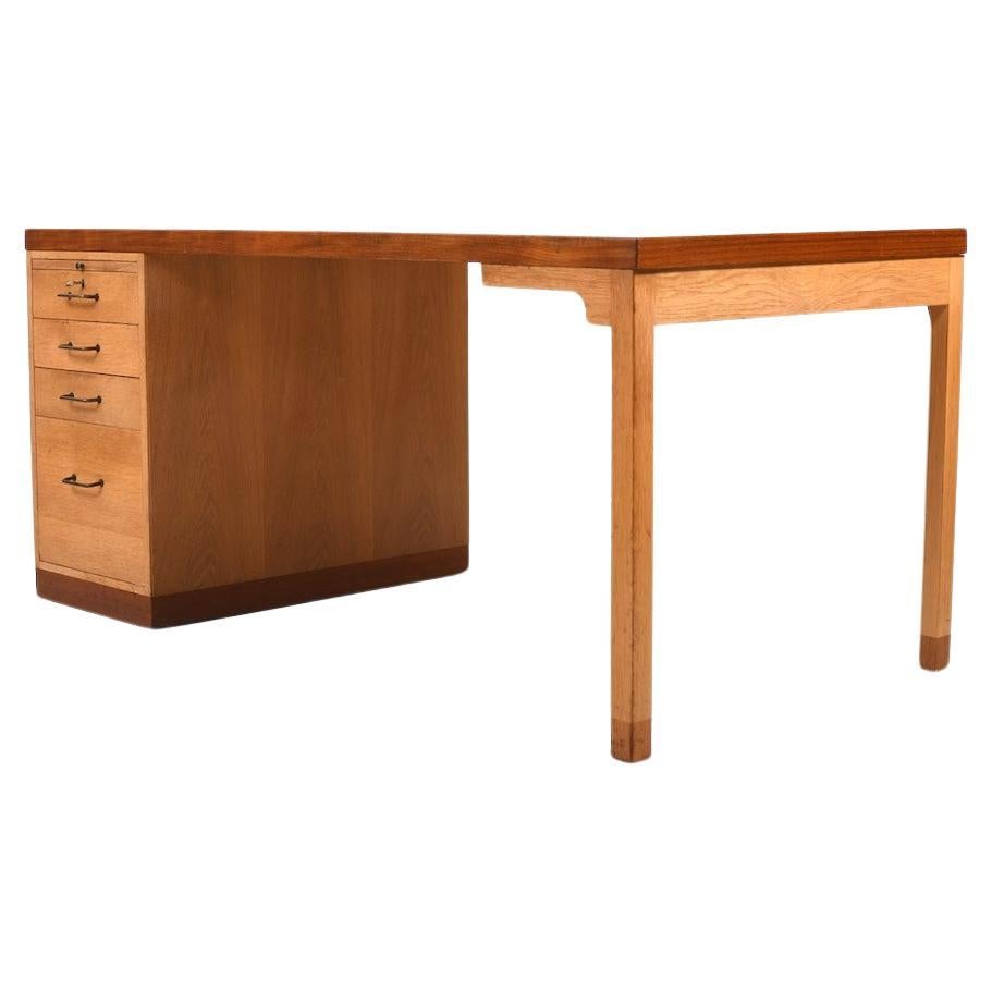 Early Desk by Ejnar Larsen & Aksel Bender Madsen For Sale