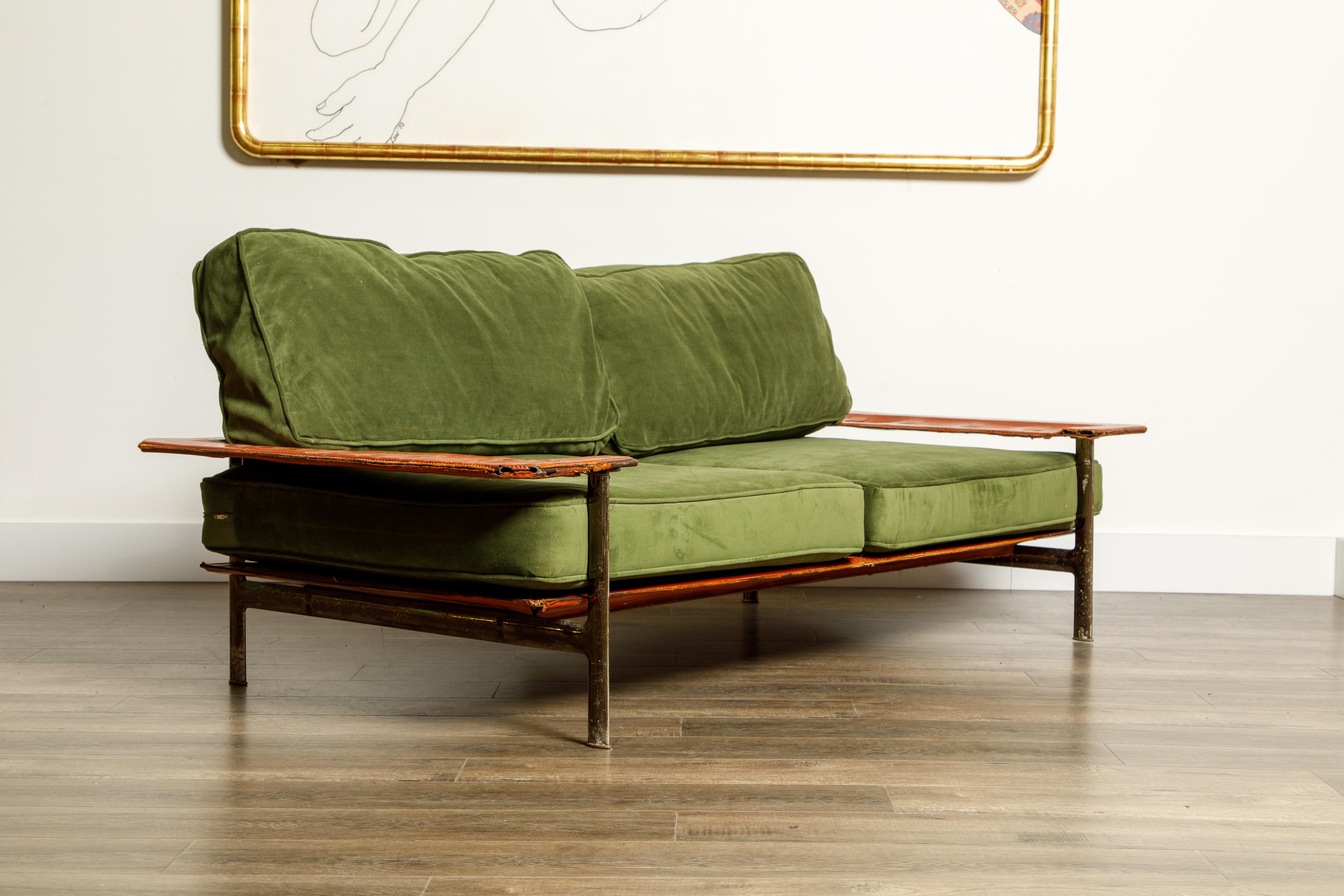 Early 'Diesis' Loveseat Sofas by Paolo Nava for B&B Italia, c 1979 Italy, Signed 5