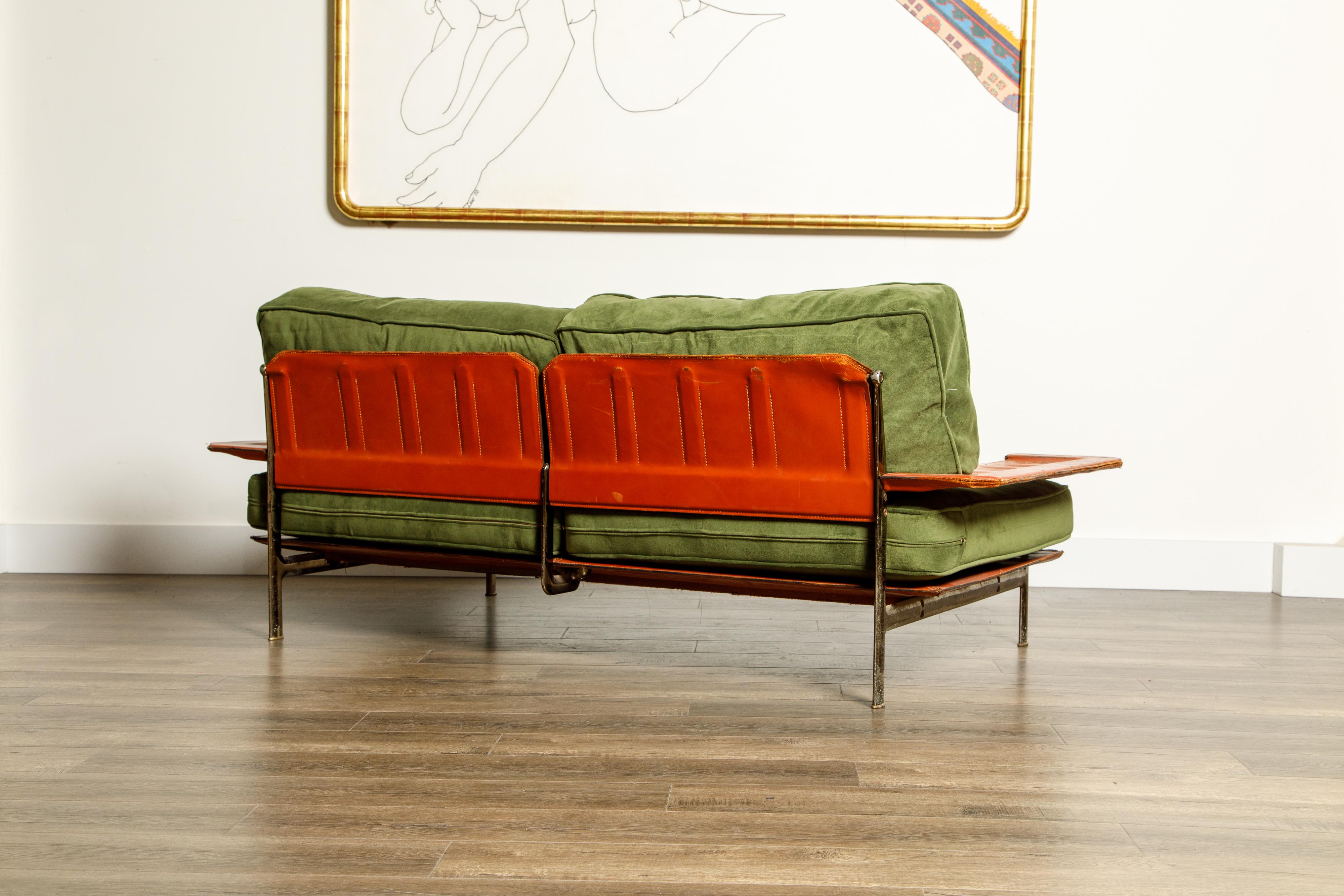 Early 'Diesis' Loveseat Sofas by Paolo Nava for B&B Italia, c 1979 Italy, Signed 8