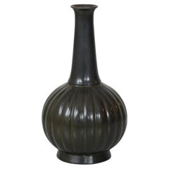 Early Diskometal Vase by Just Andersen, 1920s, Denmark