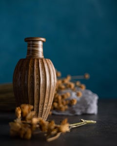 Early Doulton Lambeth Agateware Bud Vase