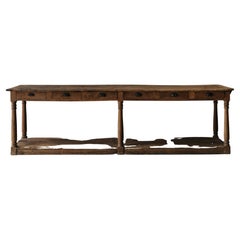Early Draper Console Table From France, Circa 1940