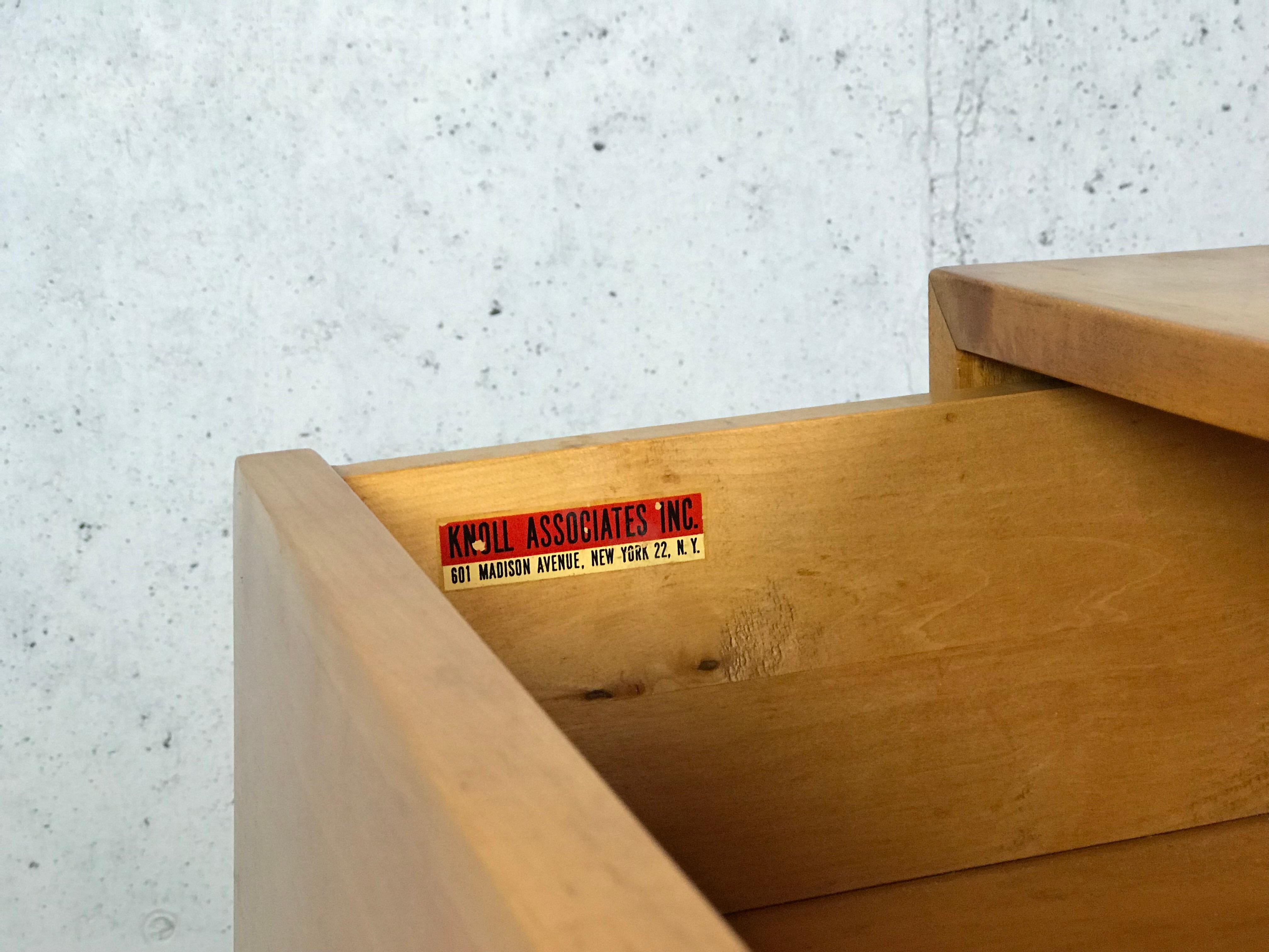 Early Dresser Chest in Birch by Florence Knoll for Knoll Associates in 1948 3