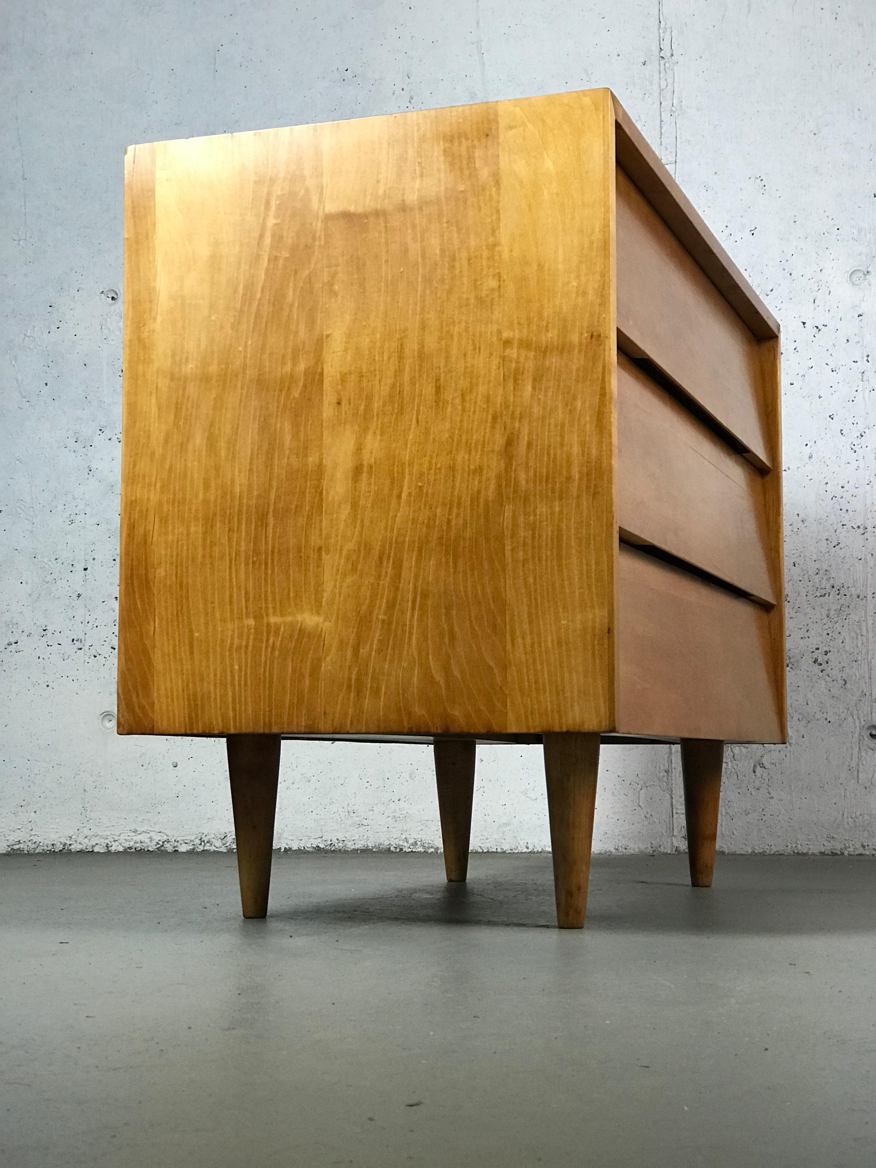 Early Dresser Chest in Birch by Florence Knoll for Knoll Associates in 1948 2