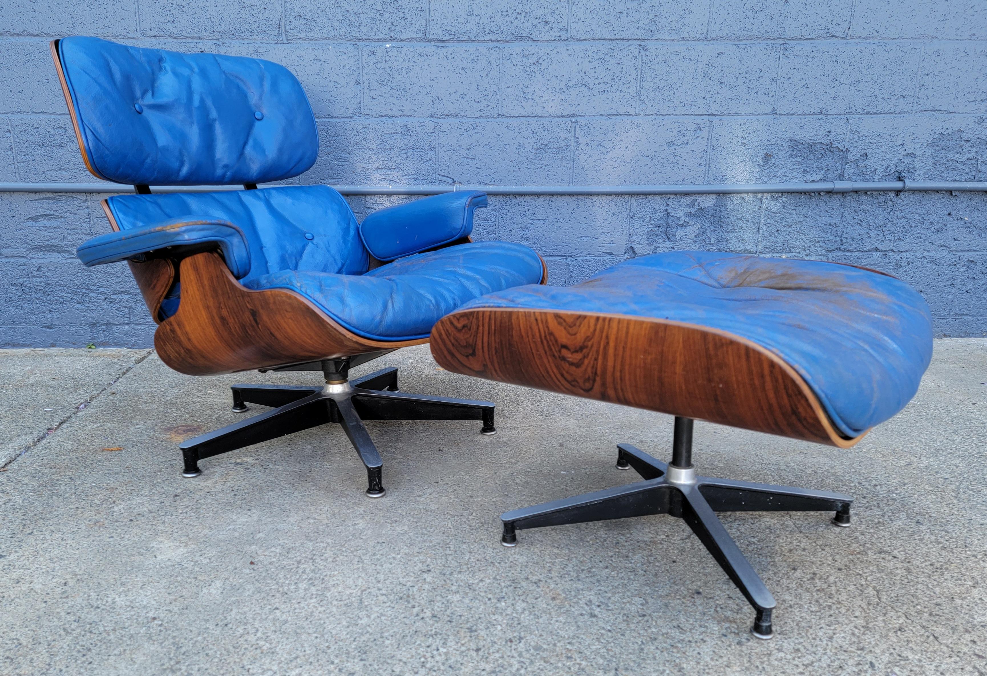 Early Eames 670/671 Lounge Chair & Ottoman 12