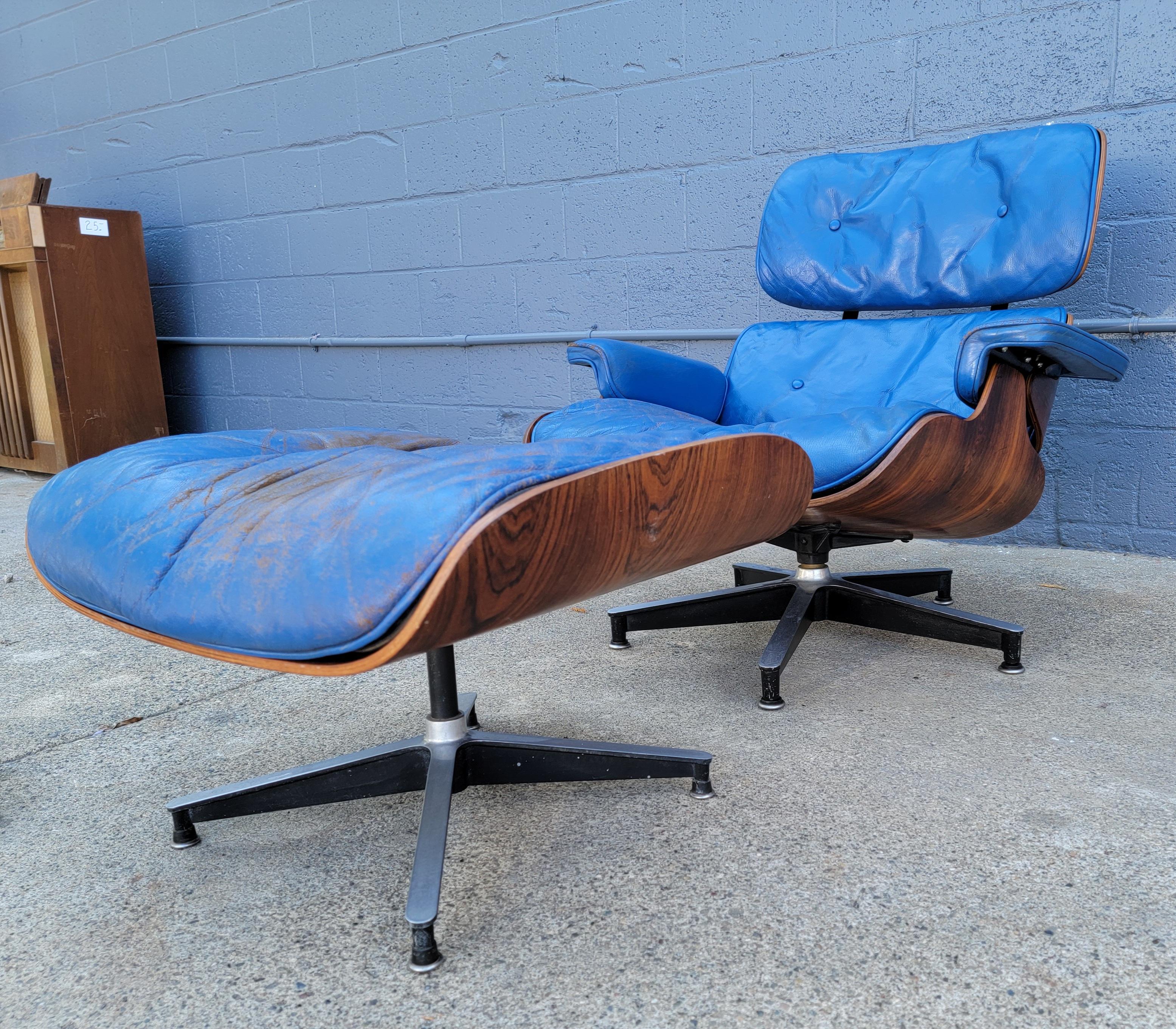 American Early Eames 670/671 Lounge Chair & Ottoman