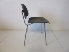 Early Eames Aniline Dyed DCM Chair for Herman Miller
