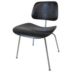 Early Eames Aniline Dyed DCM Chair for Herman Miller