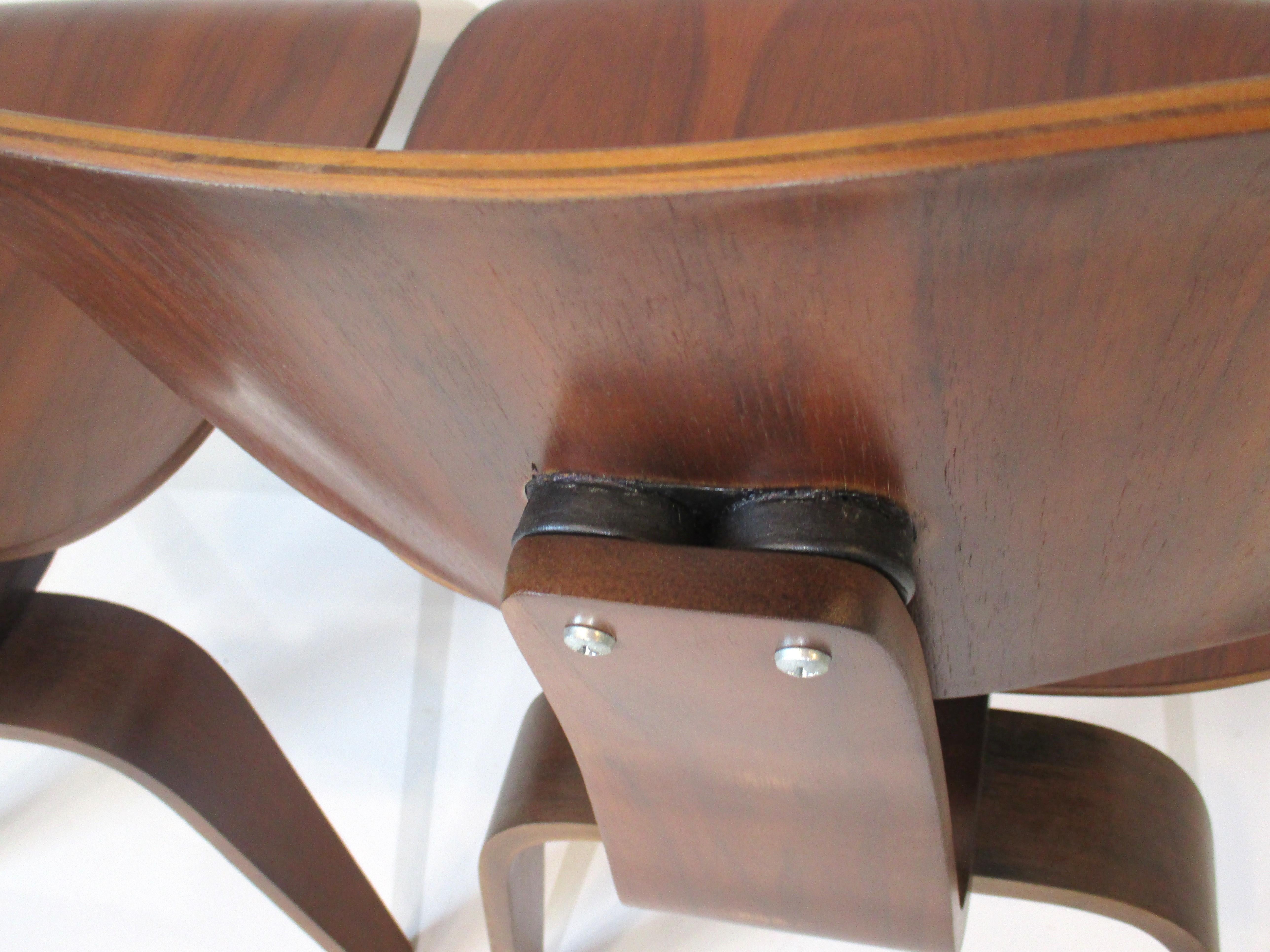 Early Eames Bent Walnut DCW for Herman Miller  For Sale 5