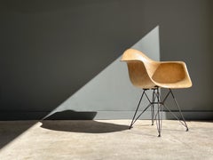 Early Eames DAR Fiberglass Shell Chair Herman Miller