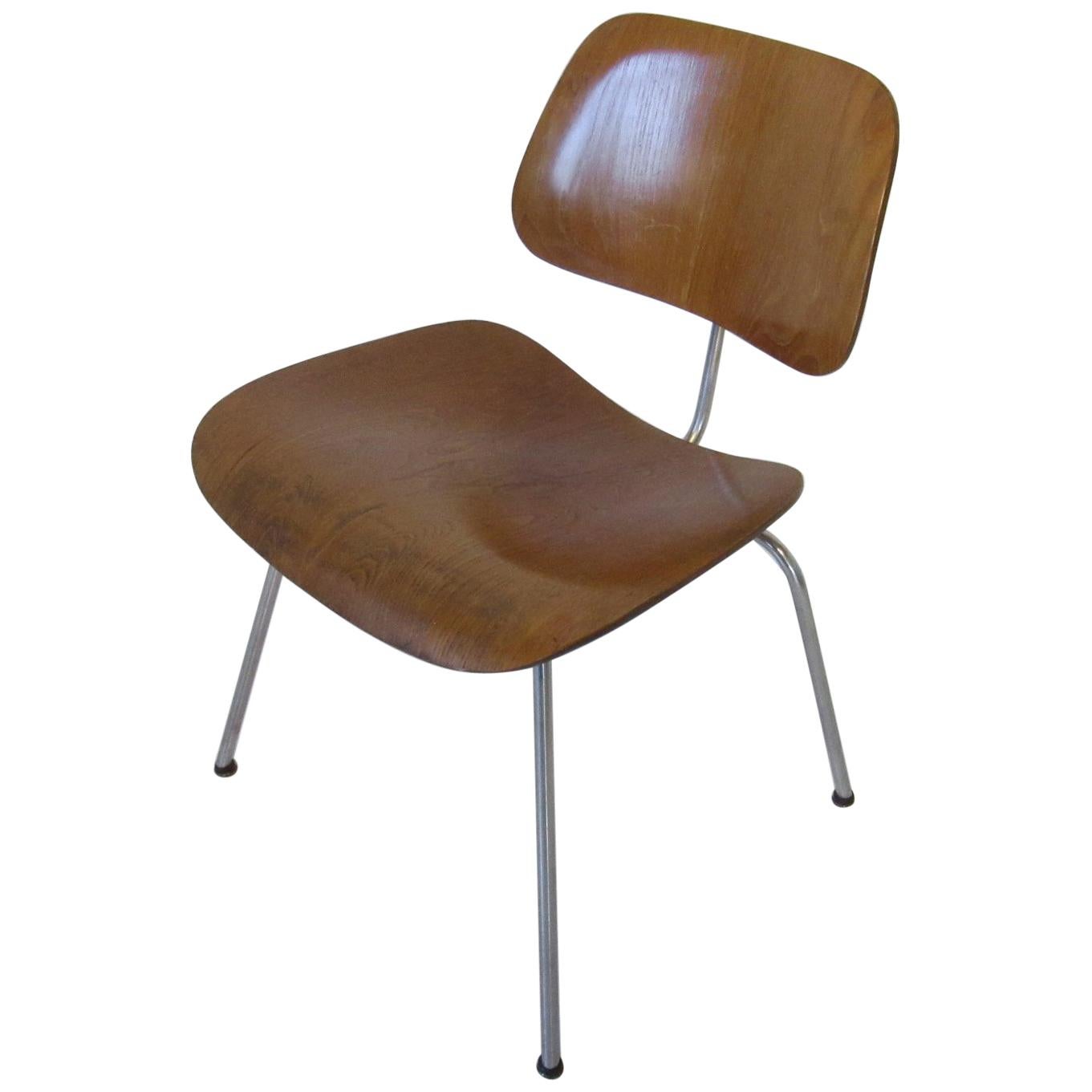 Early Eames DCM Chair by Herman Miller
