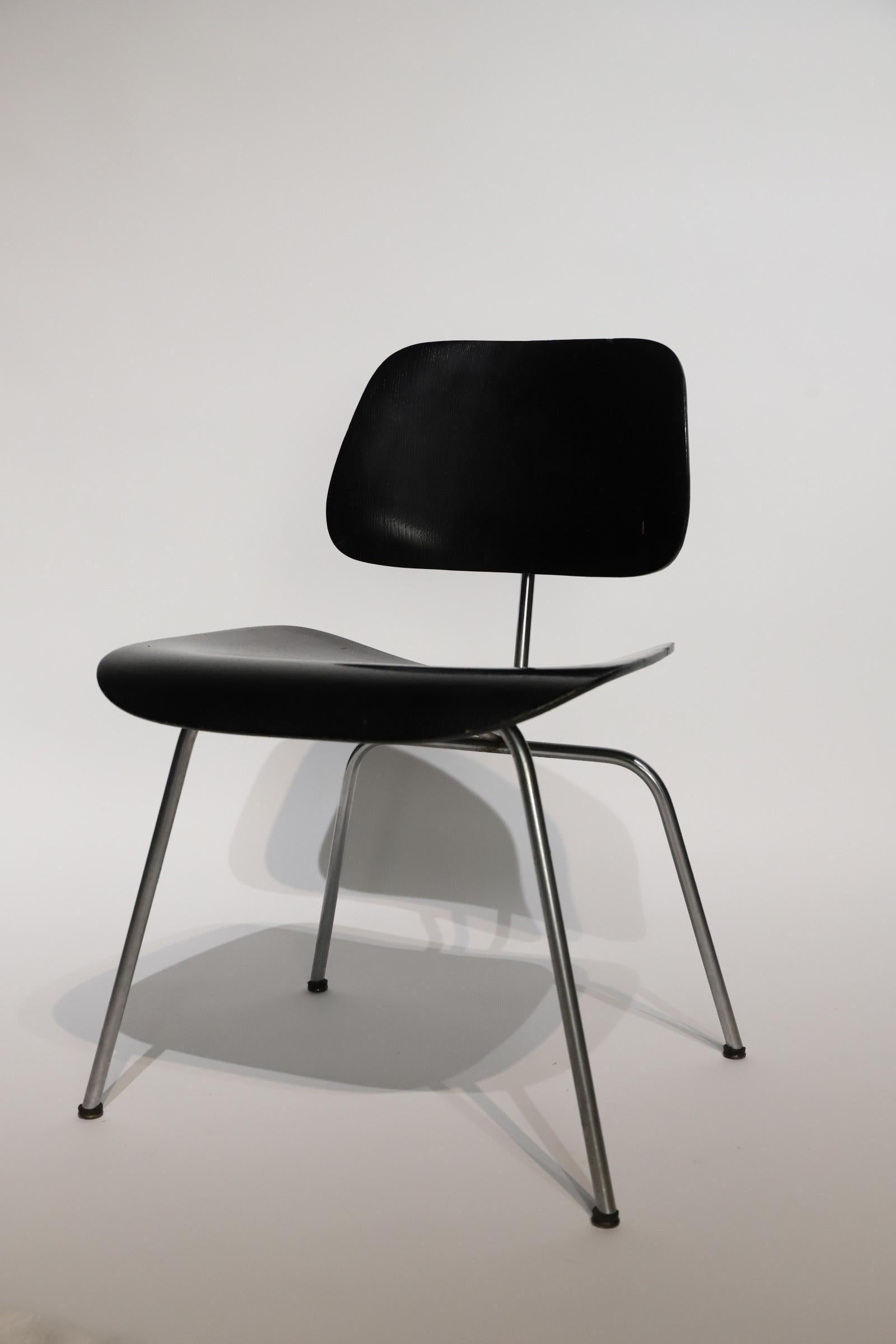 Mid-Century Modern Early Eames DCM for Herman Miller