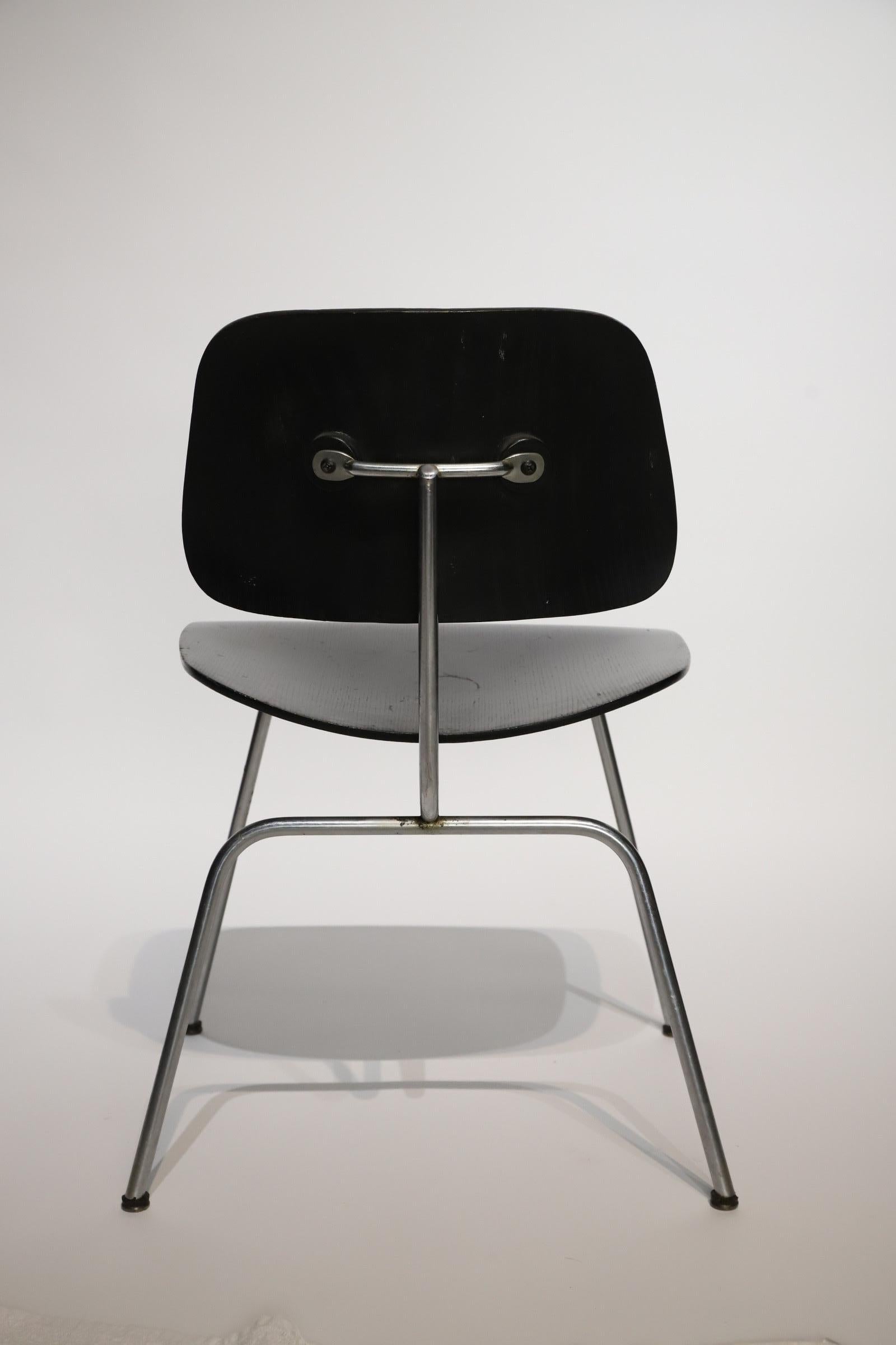 Mid-20th Century Early Eames DCM for Herman Miller