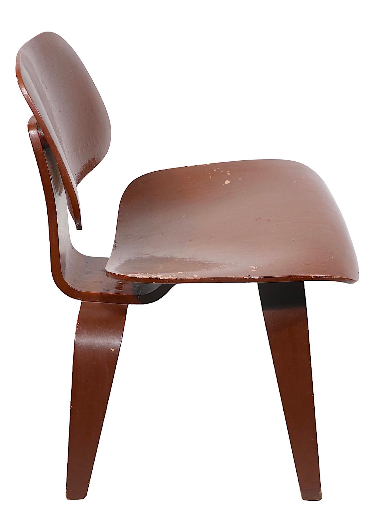 American Early Eames Dining  Chair DCW 
