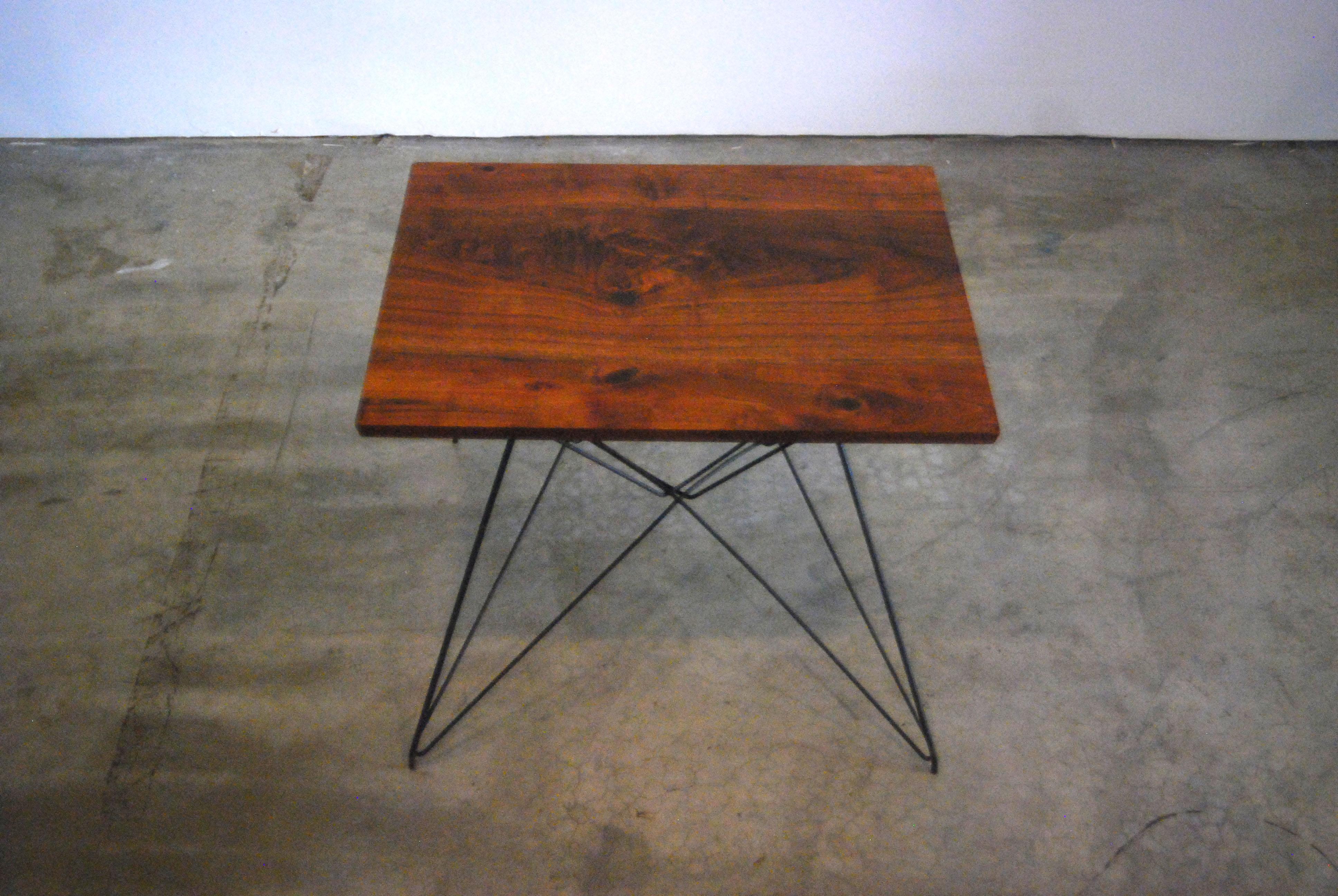 Early Eames Eiffel Base Prototype Table In Good Condition In St. Louis, MO