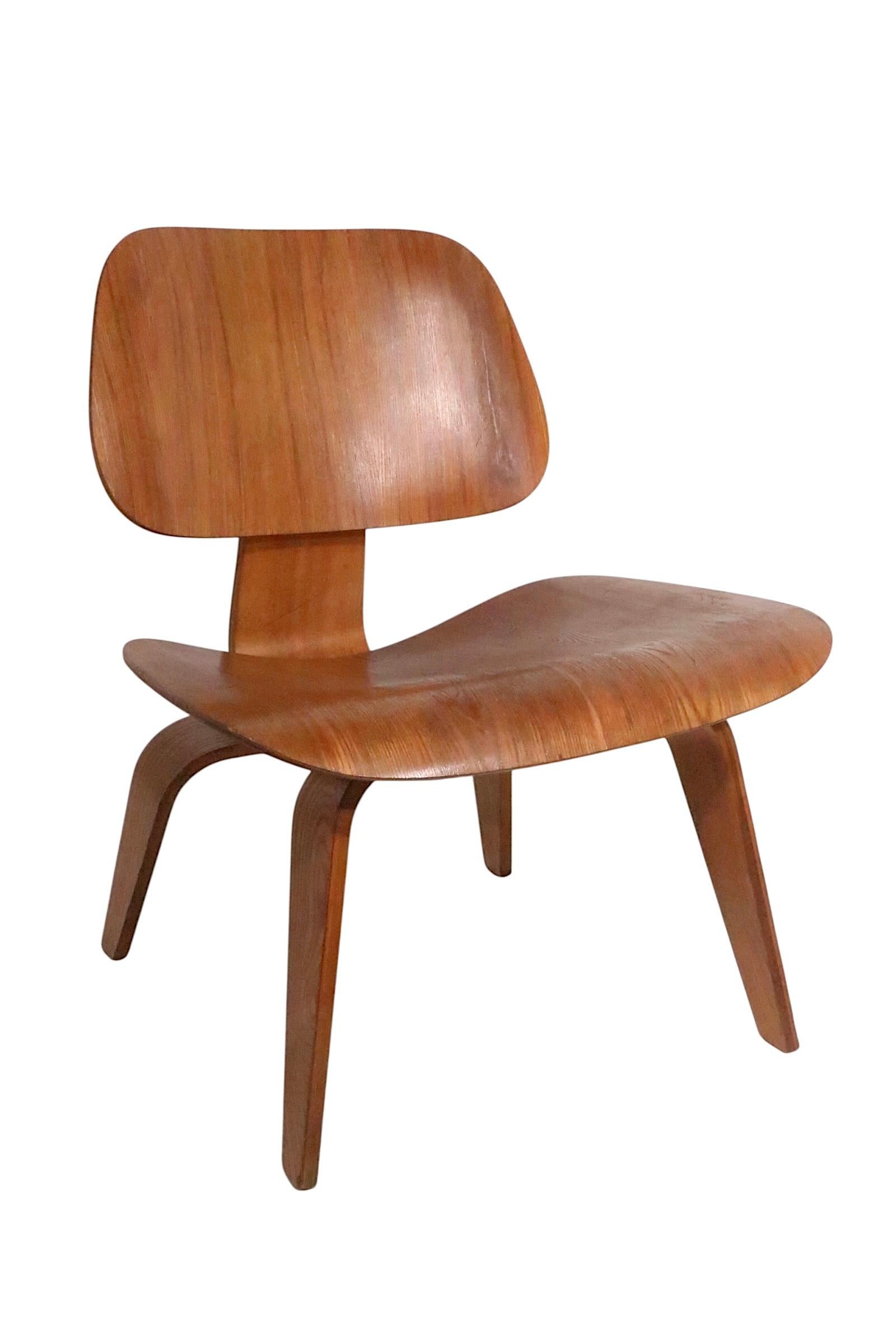 Early Eames Herman Miller  LCW en venta 5