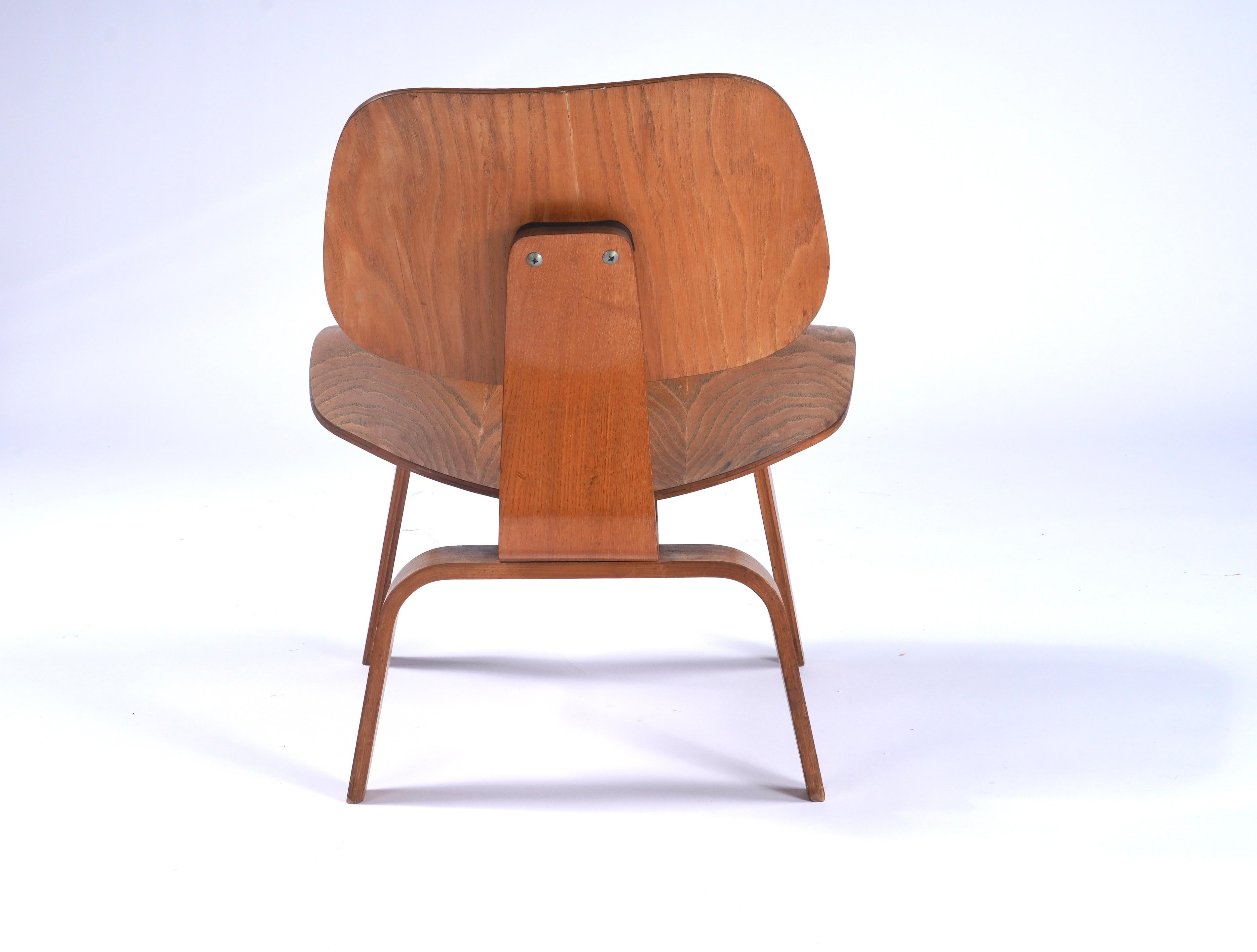 Hand-Crafted Early Eames LCM Plywood Lounge Chair