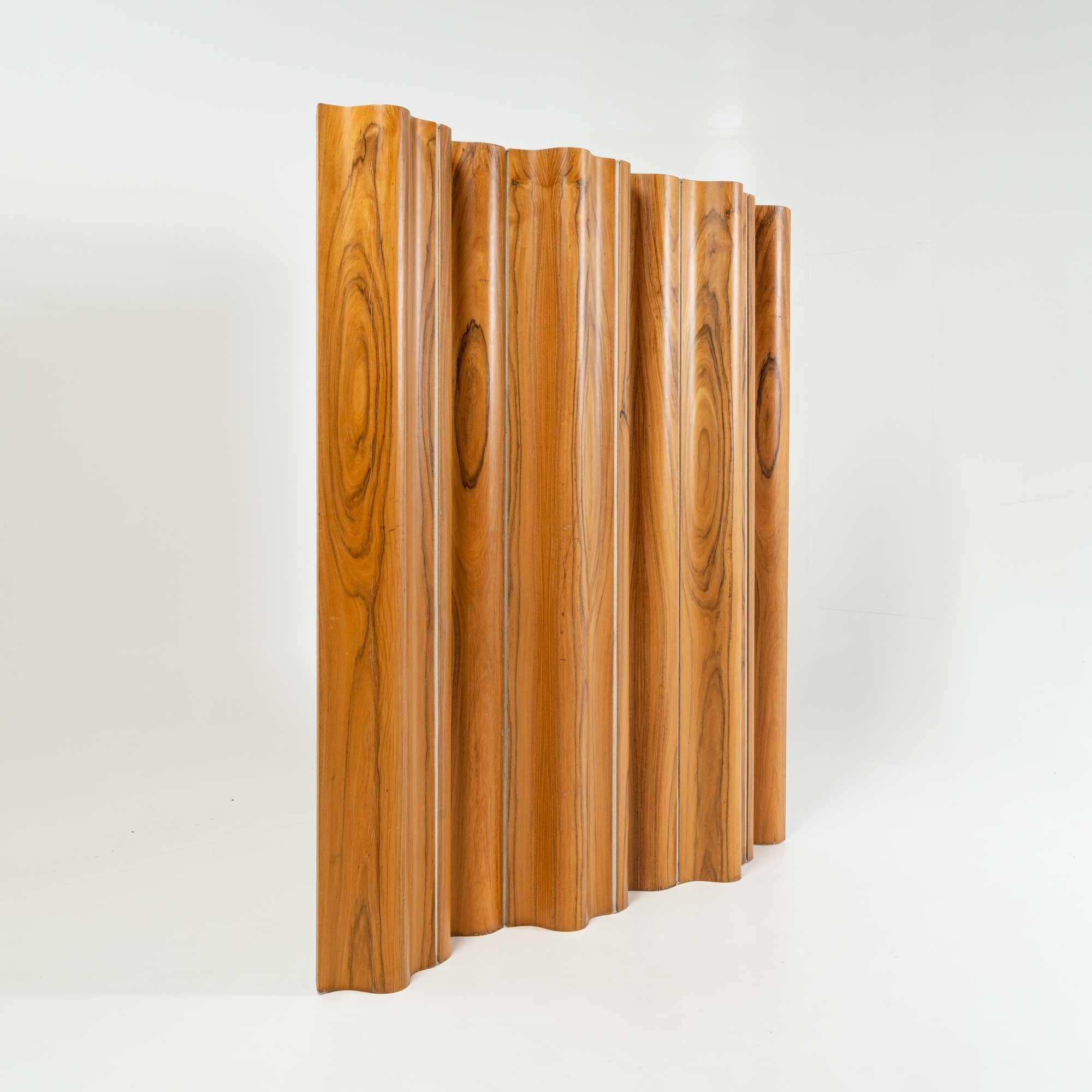 Mid-20th Century Early Eames Screen Room Divider FSW-6 Custom Order in Rosewood For Sale