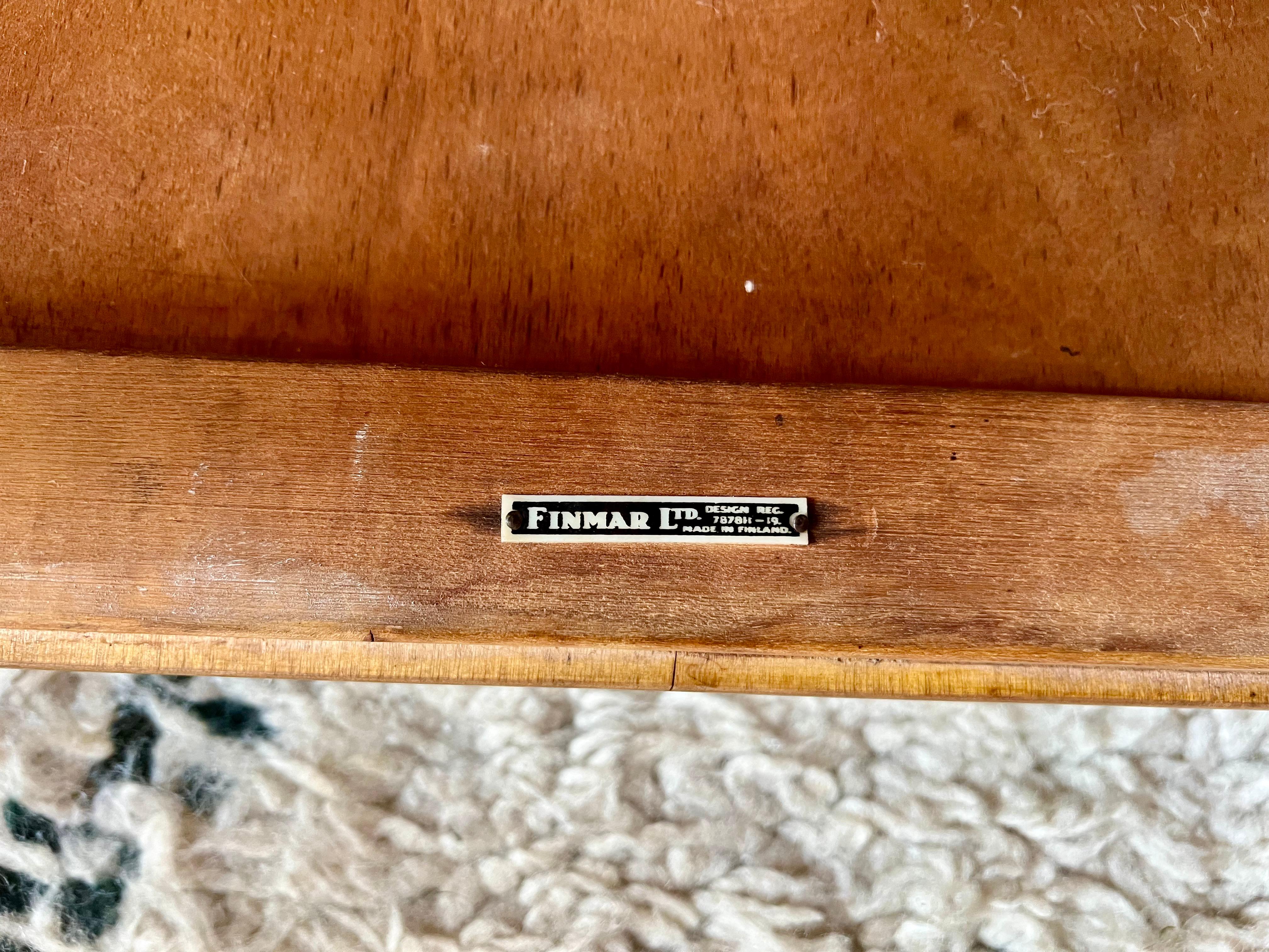 Early edition 1930s side table 915 by Alvar Aalto for Finmar 15
