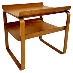 Early edition 1930s side table 915 by Alvar Aalto for Finmar
