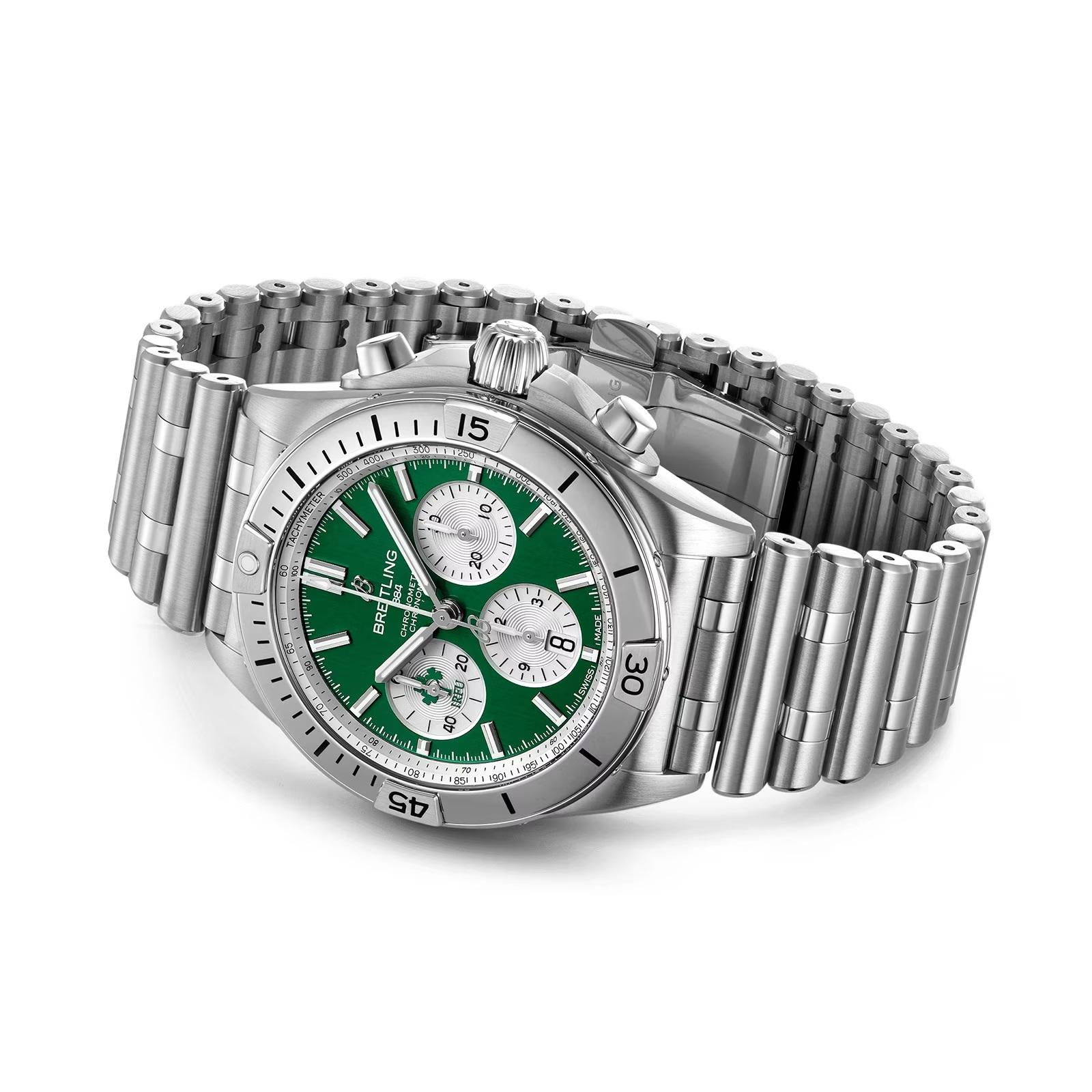  ChRONOMAT B01 NOUVEAU BRAND ÉDITION EARLY EDiTION NEW BREITLING, 42 SIX NATIONS IRELAND WATCH Unisexe 