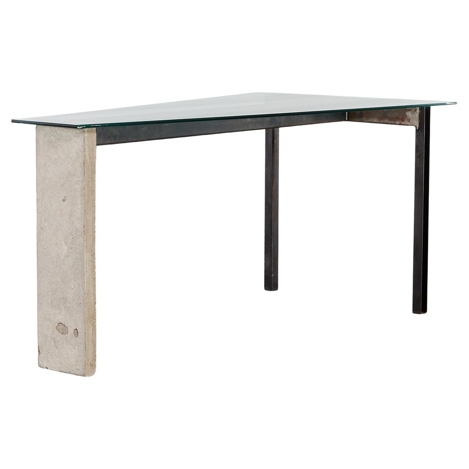 Schreibtisch aus brutalistischem Betonstahl von Jonas Bohlin, frühe Auflage