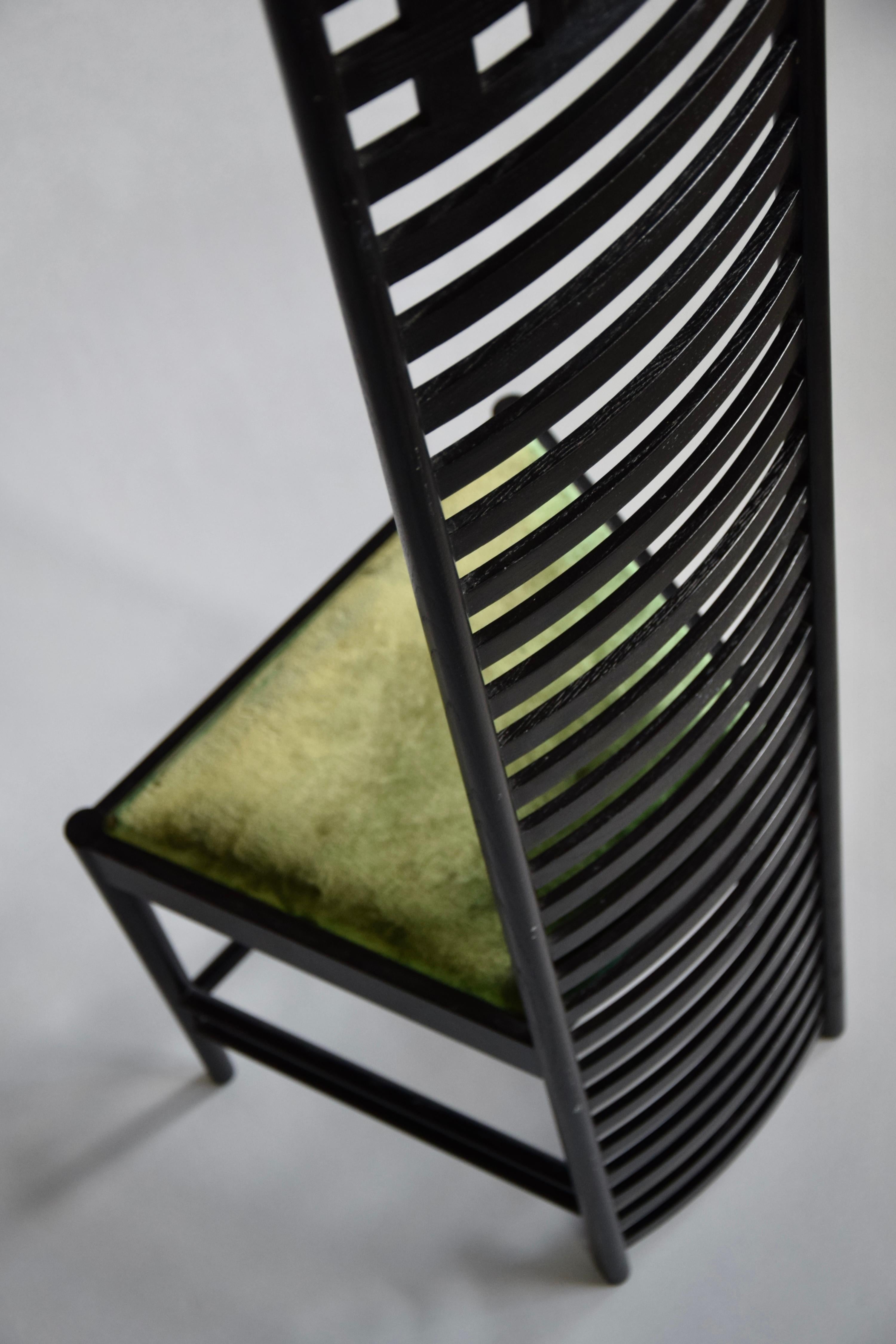 Early Edition Charles Rennie Mackintosh Hill House Chair by Cassina 1