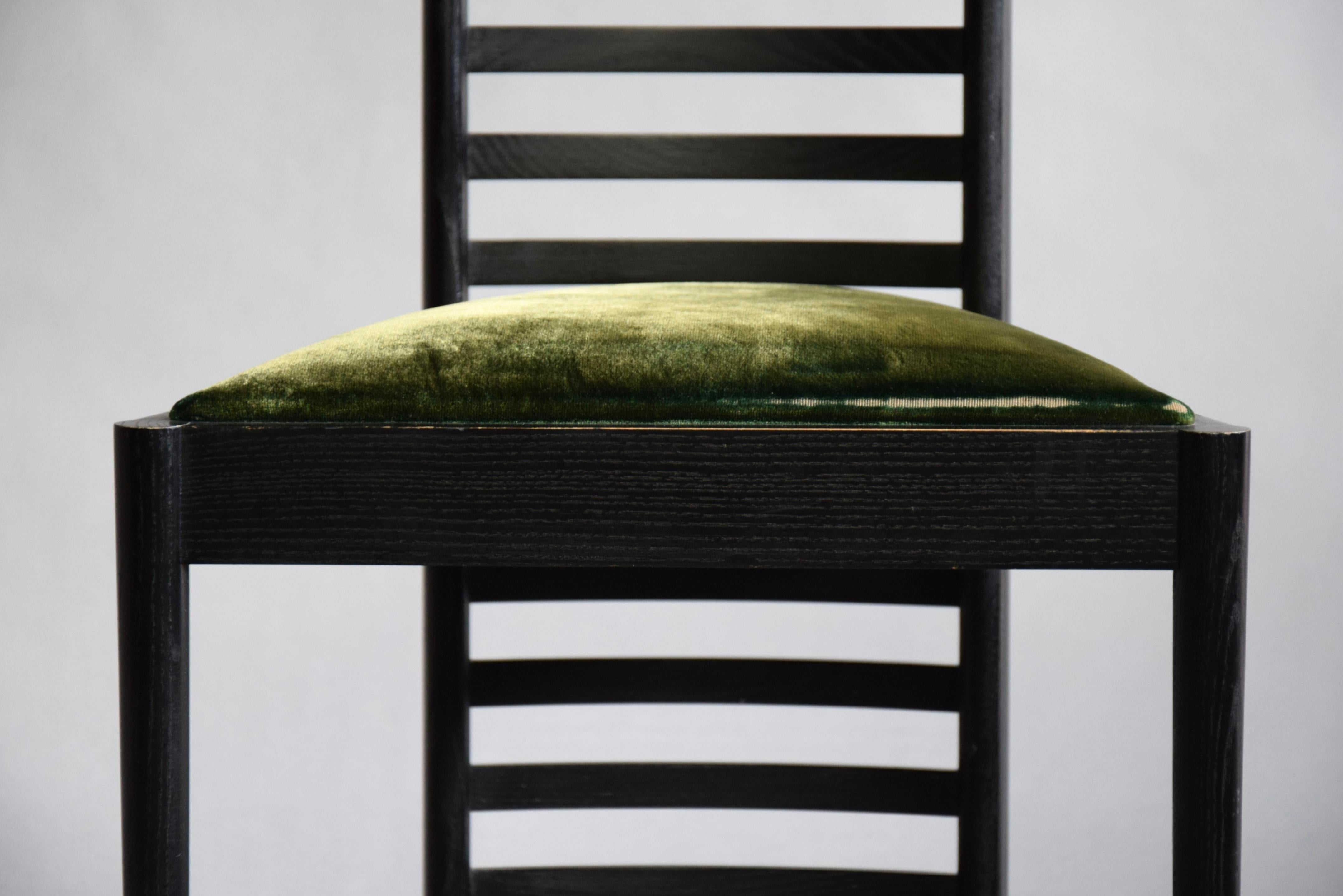 Early Edition Charles Rennie Mackintosh Hill House Chair by Cassina 3