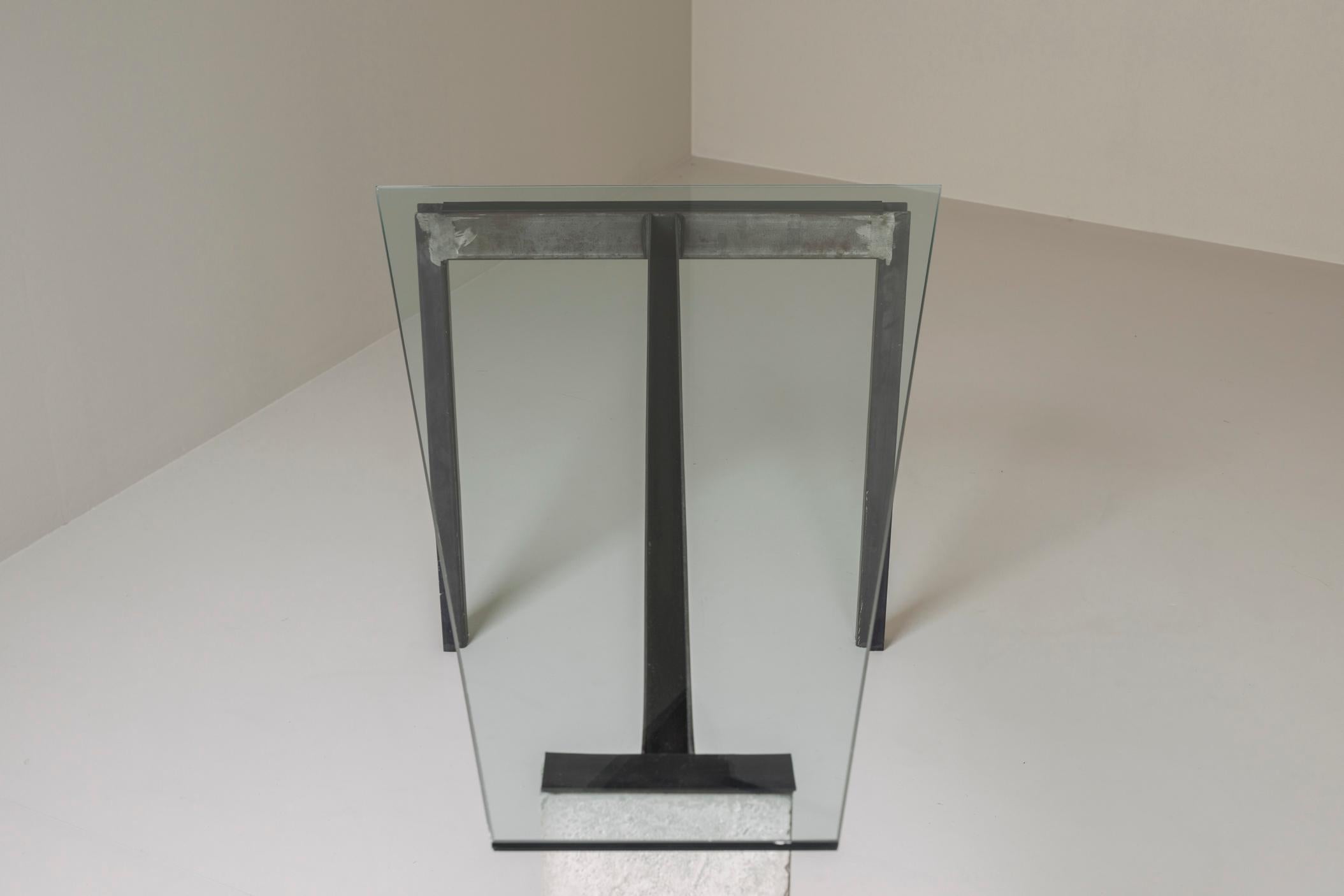 Early edition ‘Concrete’ table by Jonas Bohlin for Källemo, Sweden 1985 9