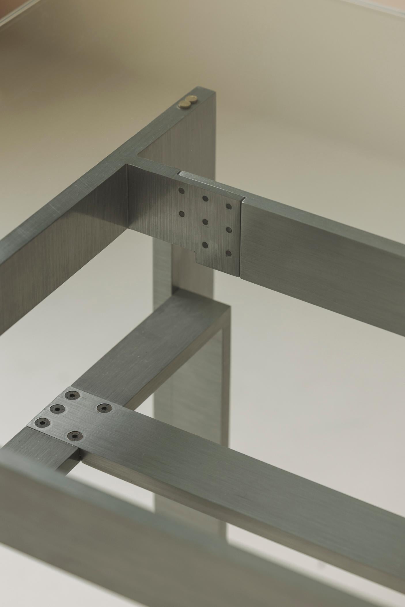 Früher Esstisch 'Doge' von Carlo Scarpa für Simon, Italien 1968. im Angebot 4