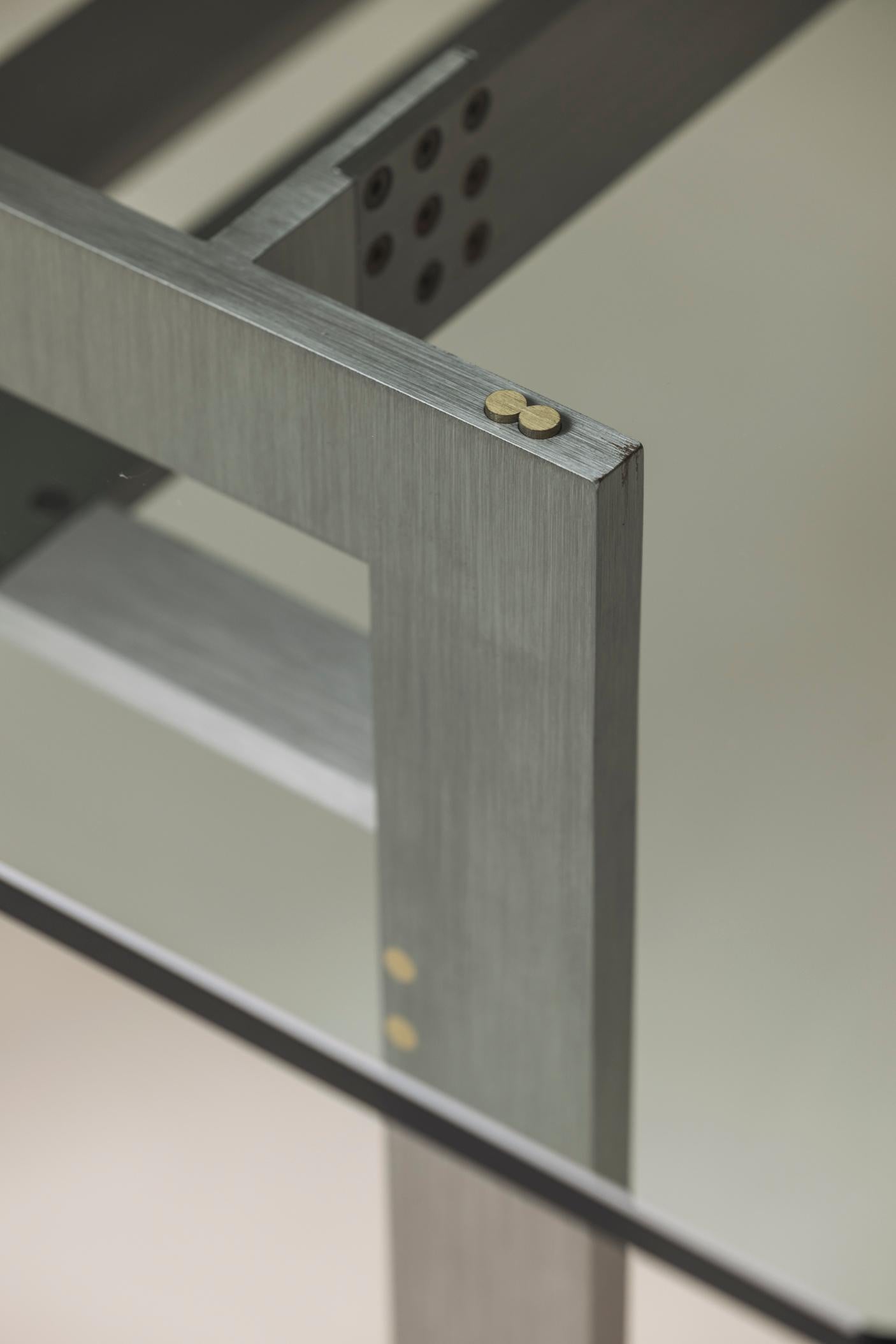 Früher Esstisch 'Doge' von Carlo Scarpa für Simon, Italien 1968. im Angebot 6