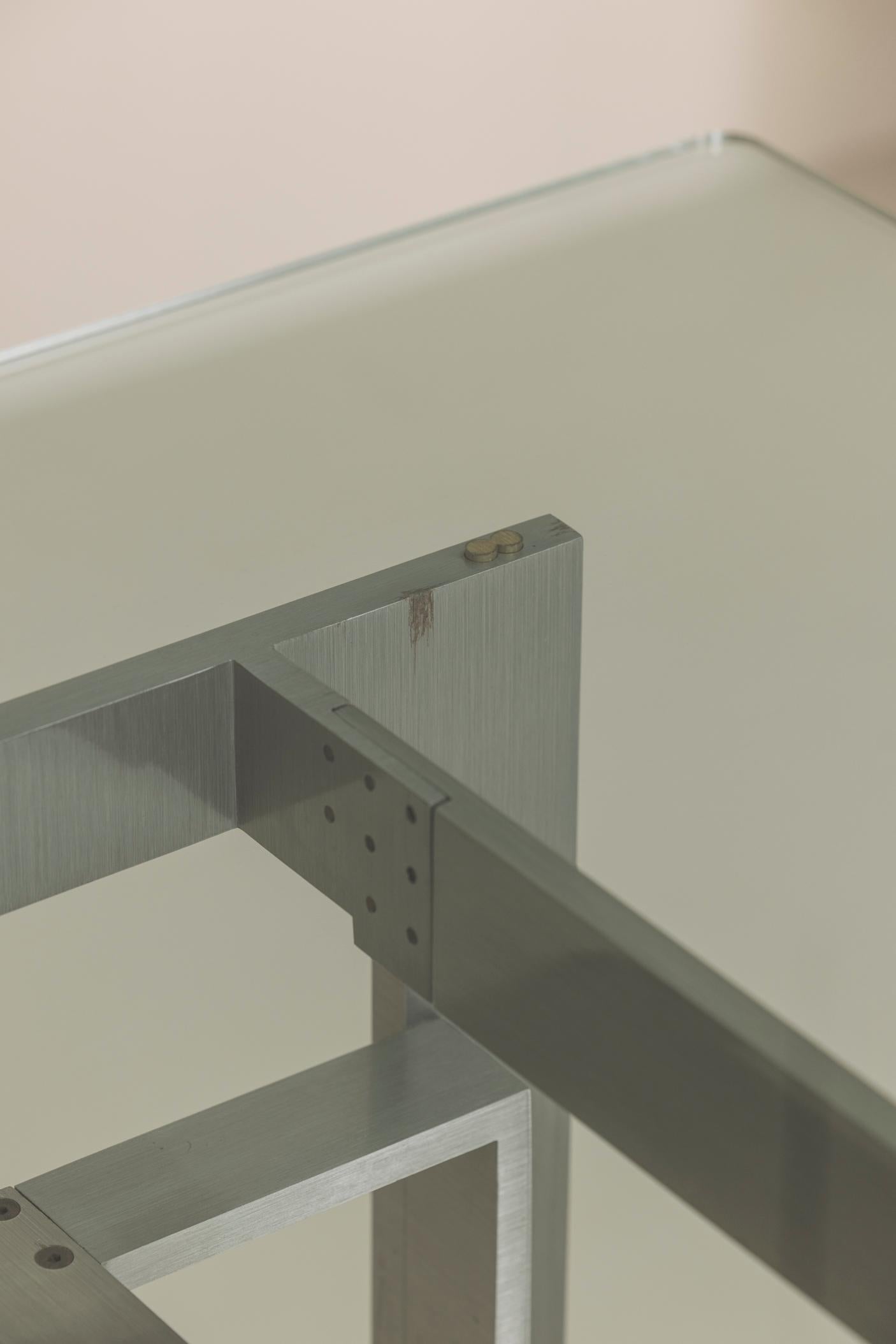 Früher Esstisch 'Doge' von Carlo Scarpa für Simon, Italien 1968. im Angebot 7