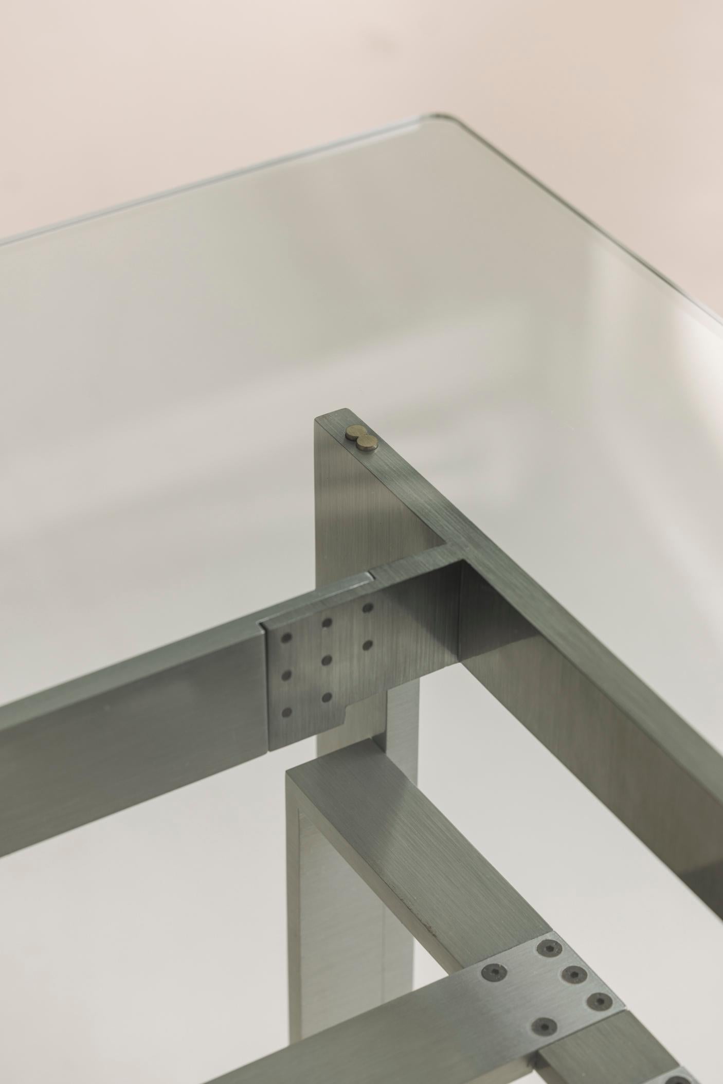 Früher Esstisch 'Doge' von Carlo Scarpa für Simon, Italien 1968. im Angebot 8