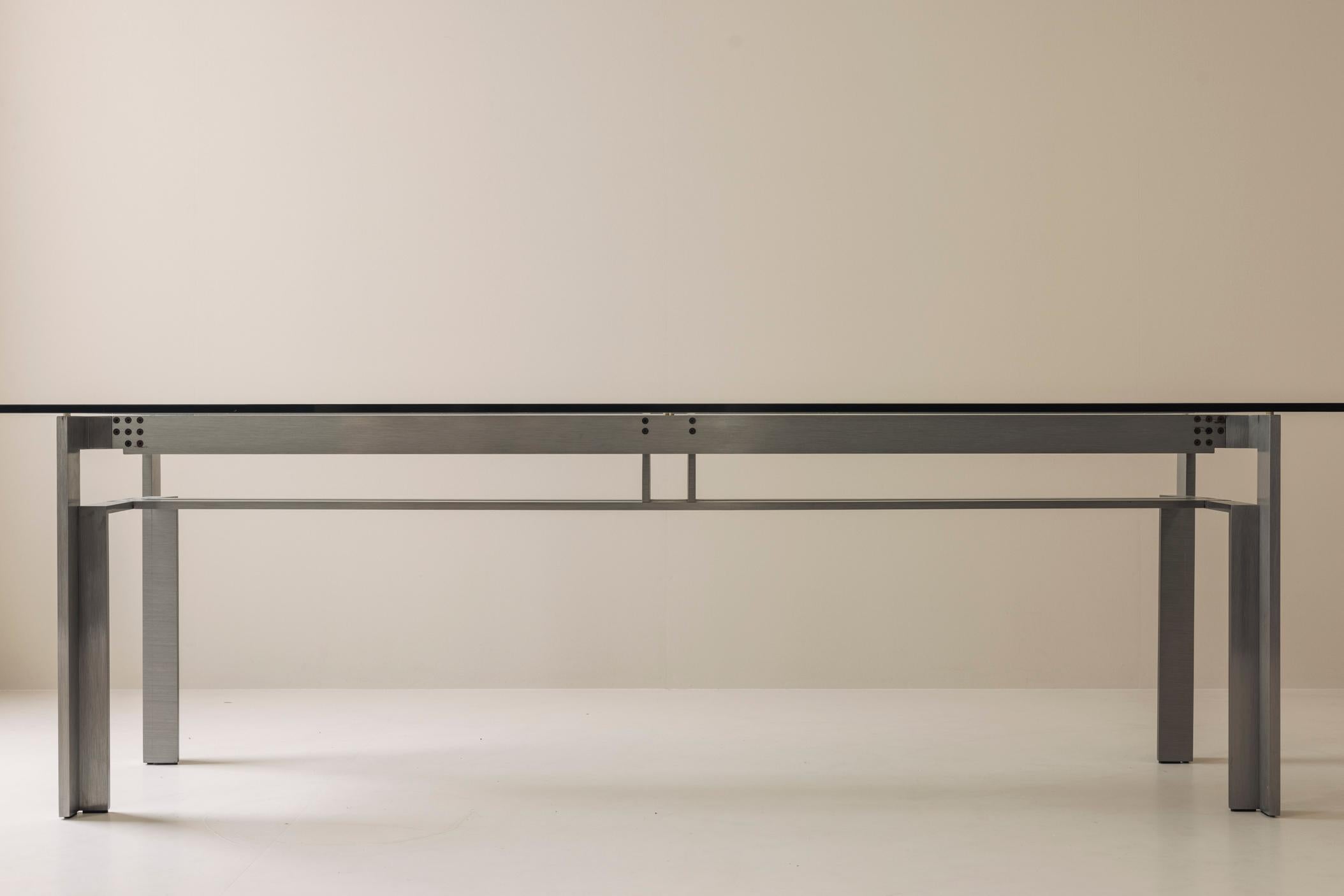 Früher Esstisch 'Doge' von Carlo Scarpa für Simon, Italien 1968. im Angebot 9