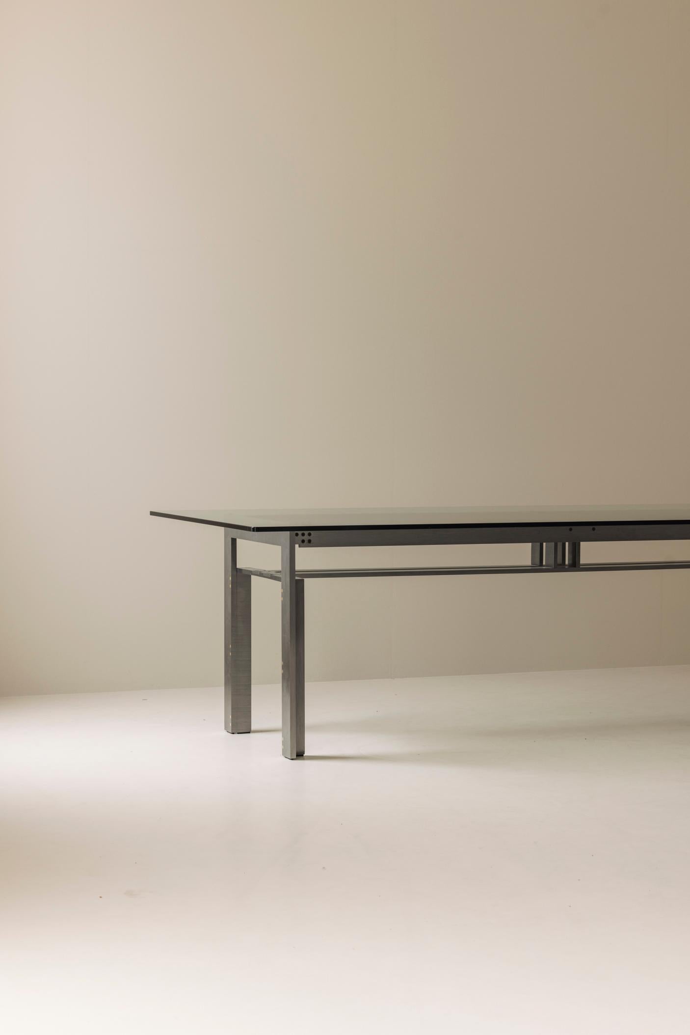 Früher Esstisch 'Doge' von Carlo Scarpa für Simon, Italien 1968. (Moderne der Mitte des Jahrhunderts) im Angebot