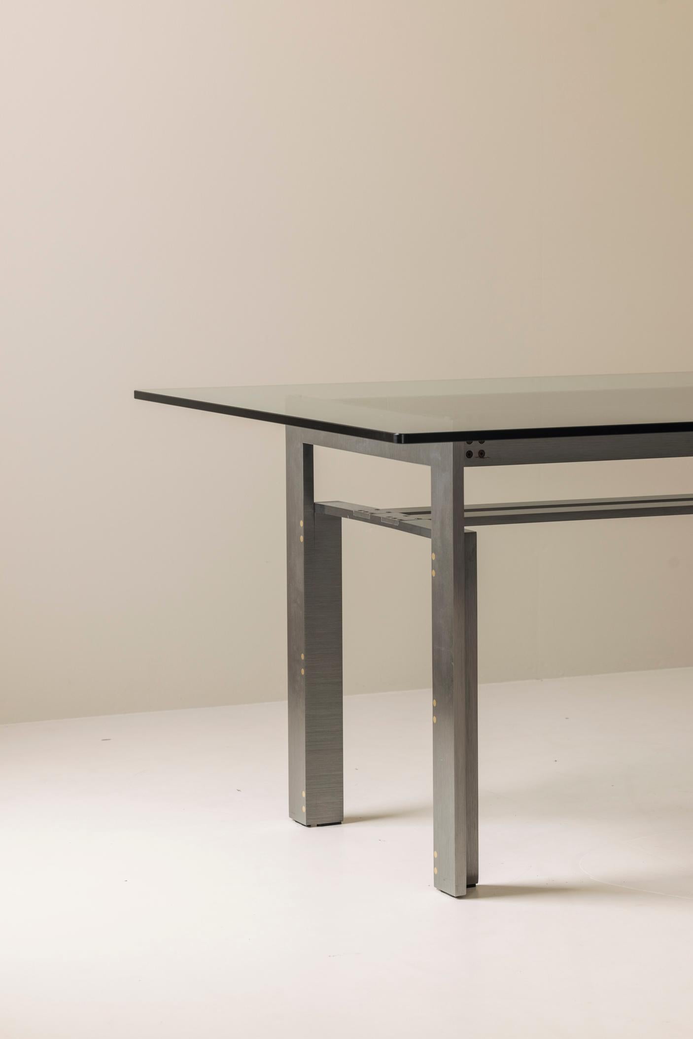Früher Esstisch 'Doge' von Carlo Scarpa für Simon, Italien 1968. im Zustand „Gut“ im Angebot in Antwerp, BE