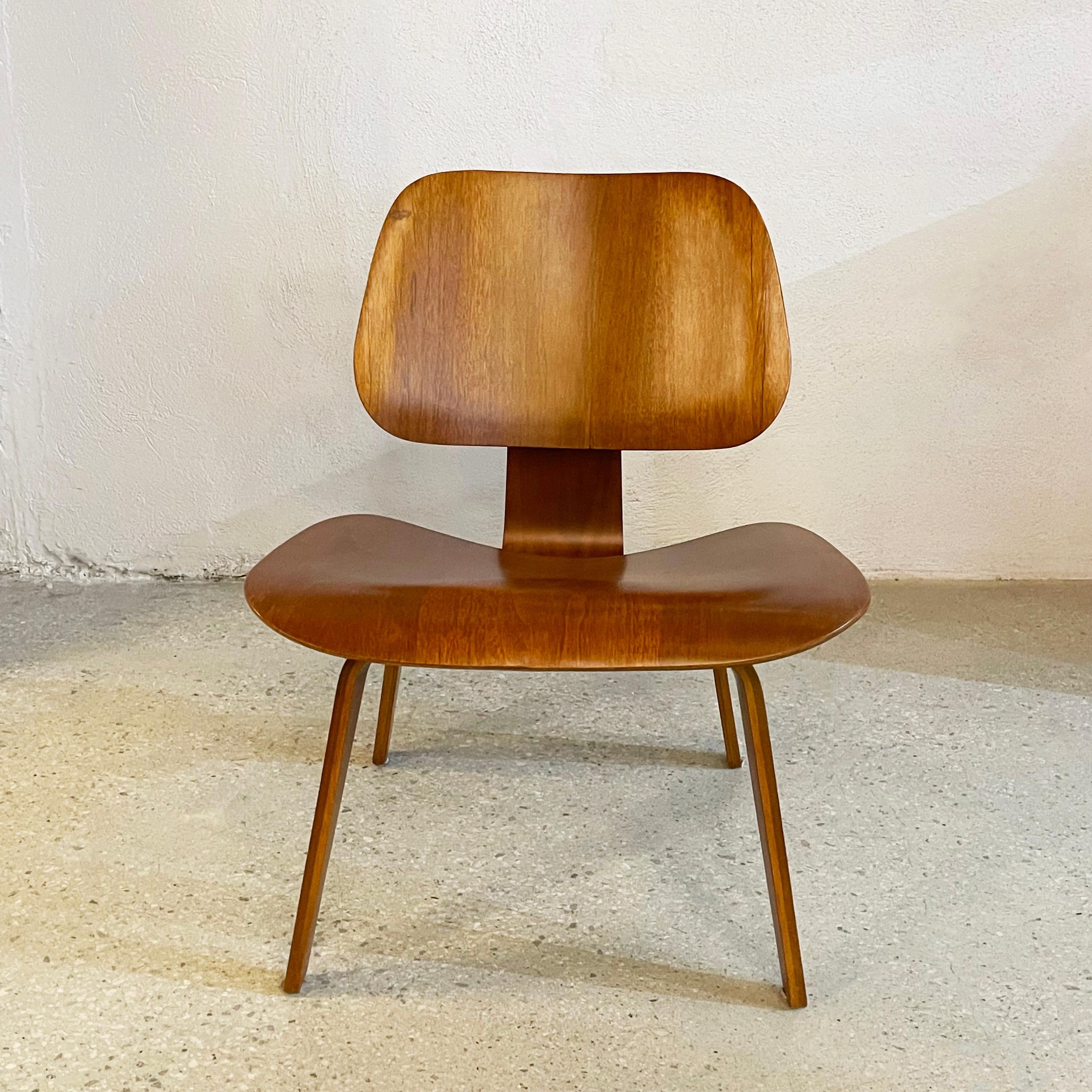 Birch Early Edition Eames For Herman Miller LCW Lounge Chair