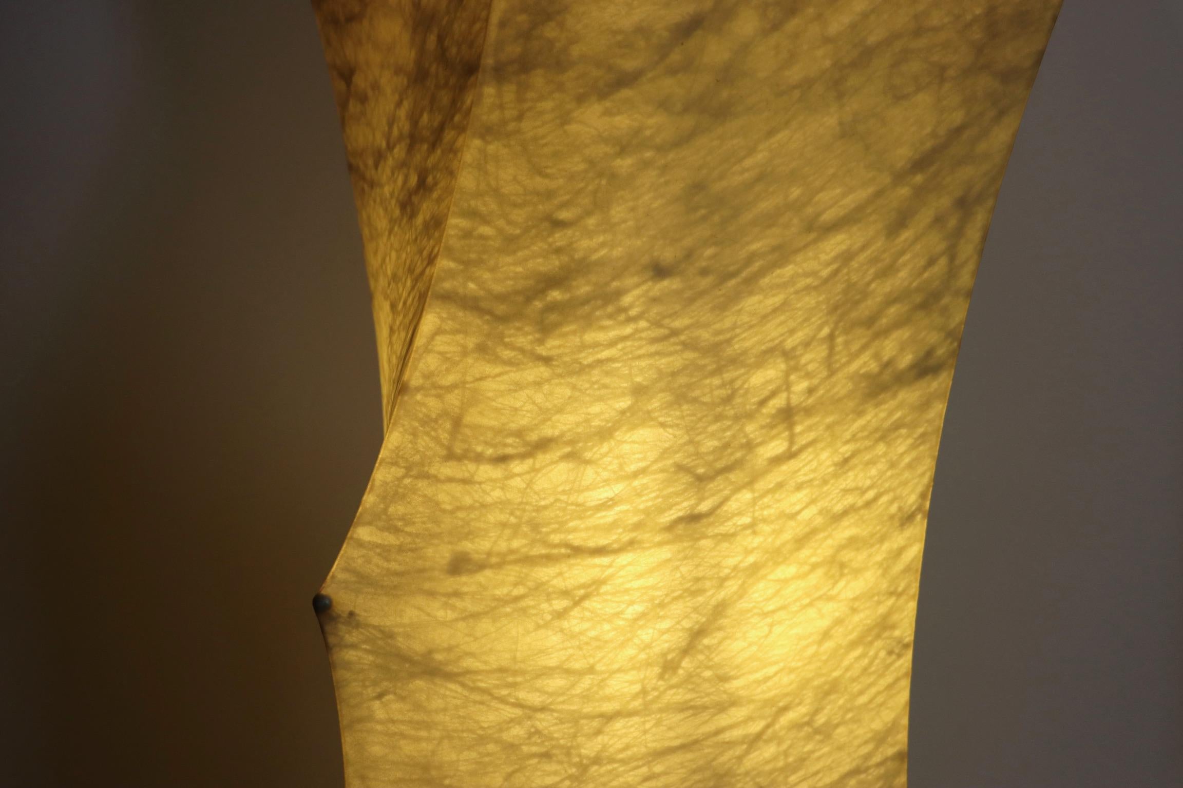 Acciaio Lampada da terra Fantasma in prima edizione di Tobia Scarpa per Flos, Italia 1960s in vendita