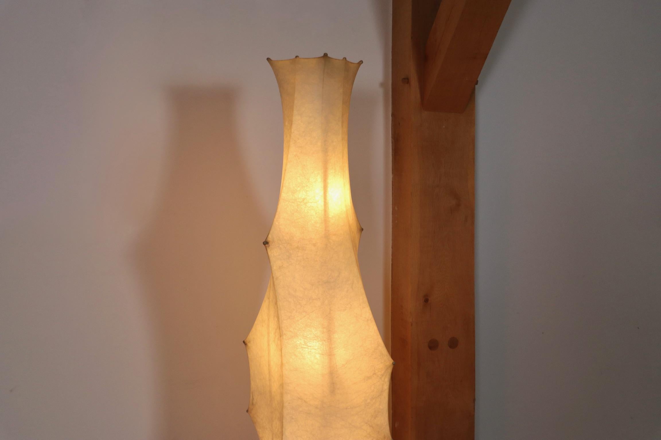 Early Edition Fantasma Floor Lamp By Tobia Scarpa For Flos, Italy, 1960s  For Sale 1