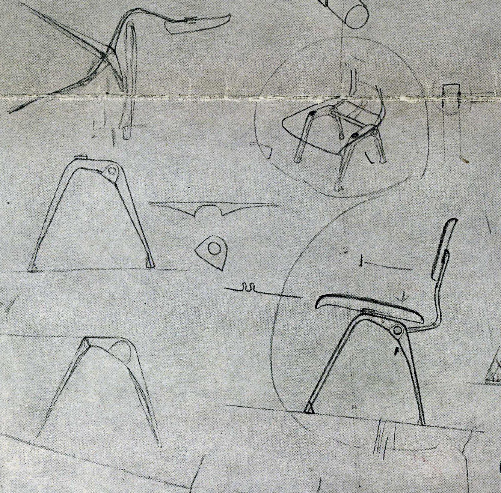 Primera edición Friso Kramer & Wim Rietveld Silla 