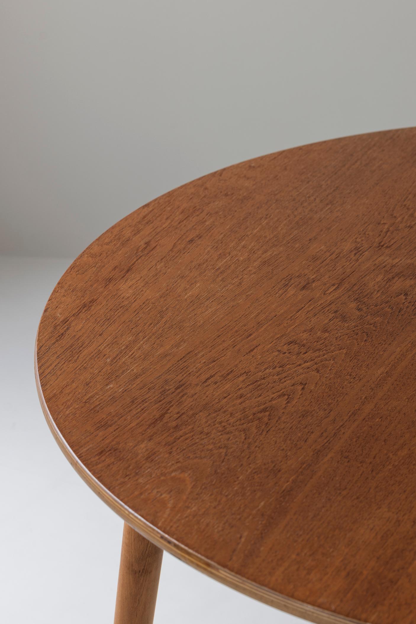 Early edition Heart dinning table by Hans Wegner for Fritz Hansen, Denmark 1960s For Sale 1