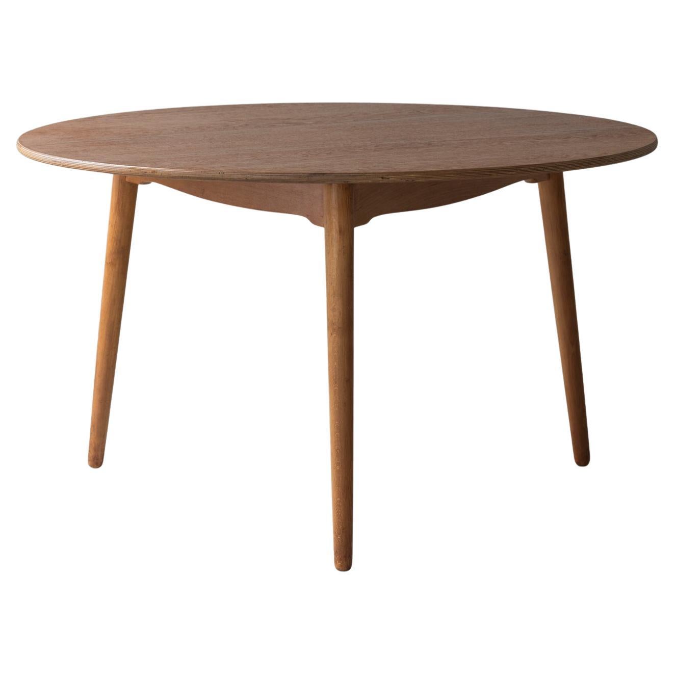 Early edition Heart dinning table by Hans Wegner for Fritz Hansen, Denmark 1960s
