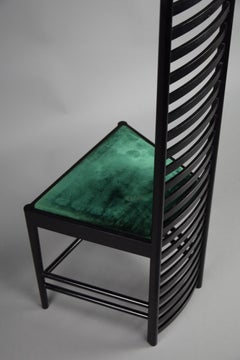 Early Edition Hill House Chair by Charles Rennie Mackintosh for Cassina Italy