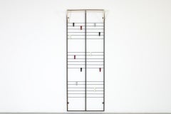 Appendiabiti a muro industriale Coen de Vries in prima edizione per Devos