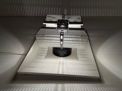 Early Edition Mario Botta Black&White 'Fidia' Wall Applique Artemide Italy, 1986