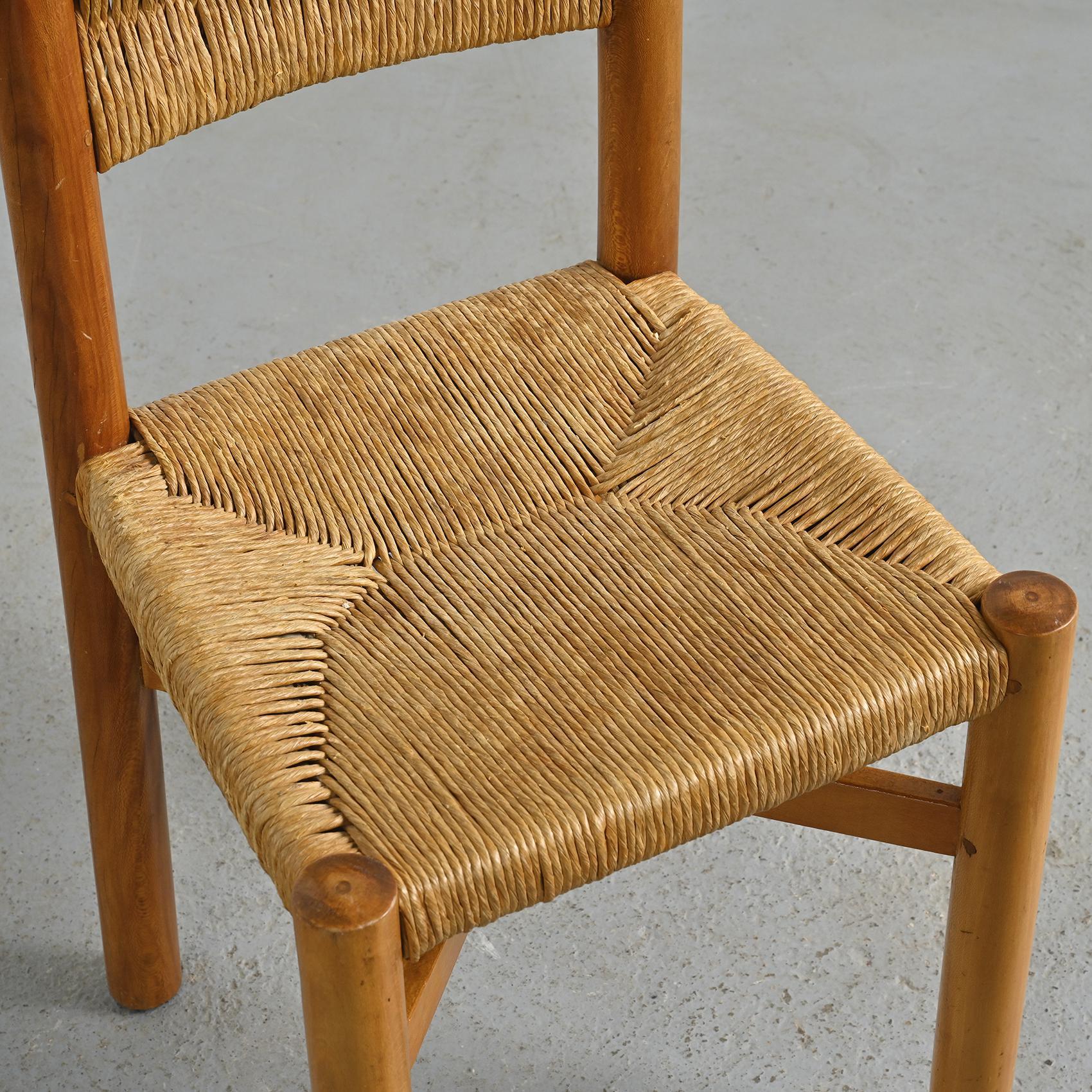 Français Édition ancienne de la chaise Meribel par Charlotte Perriand, vers 1939 en vente