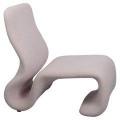 Early edition of the Swedish 'Etcetera' style chair c1970 Re upholstered