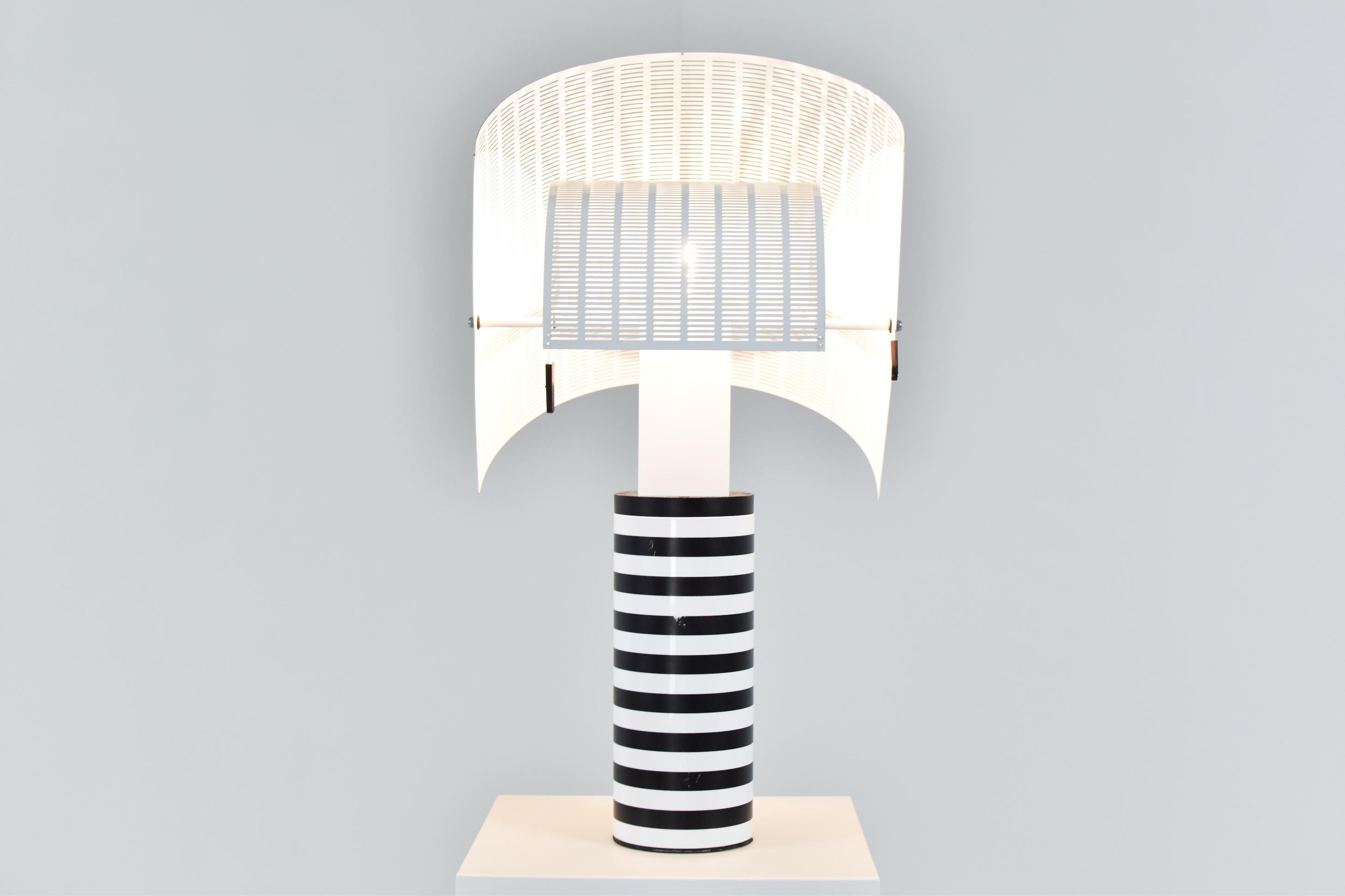 Mid-Century Modern Early Edition of This ‘Shogun’ Table Lamp by Mario Botta for Artemide, Italy 197